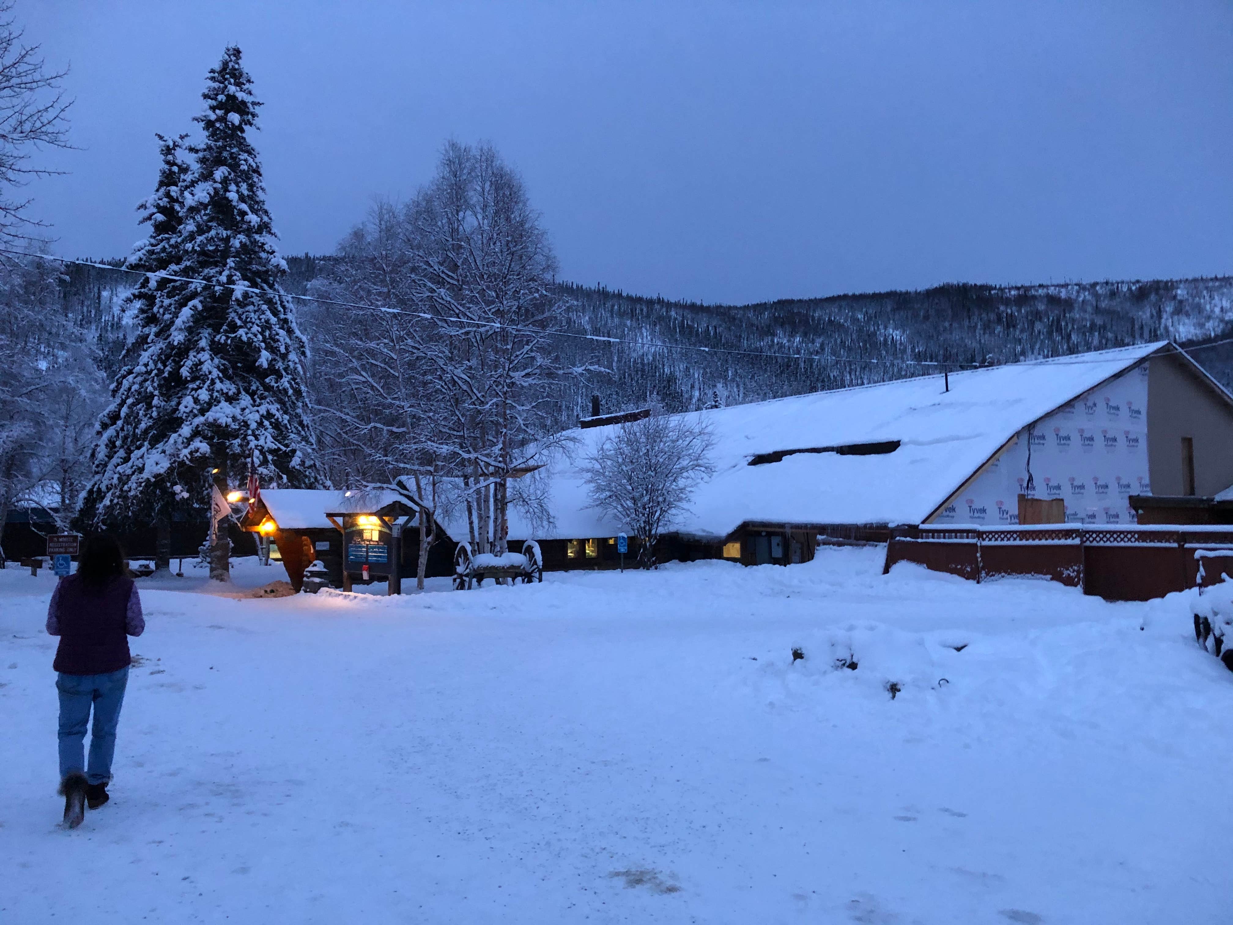 Jill T.'s photo of glamping accommodations at Chena Hot Springs Resort near Eielson AFB, AK