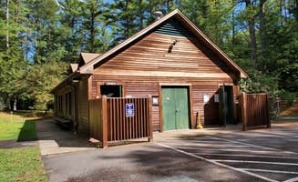 Matt R.'s photo of a cabin at Otter River State Forest near Stoddard, NH