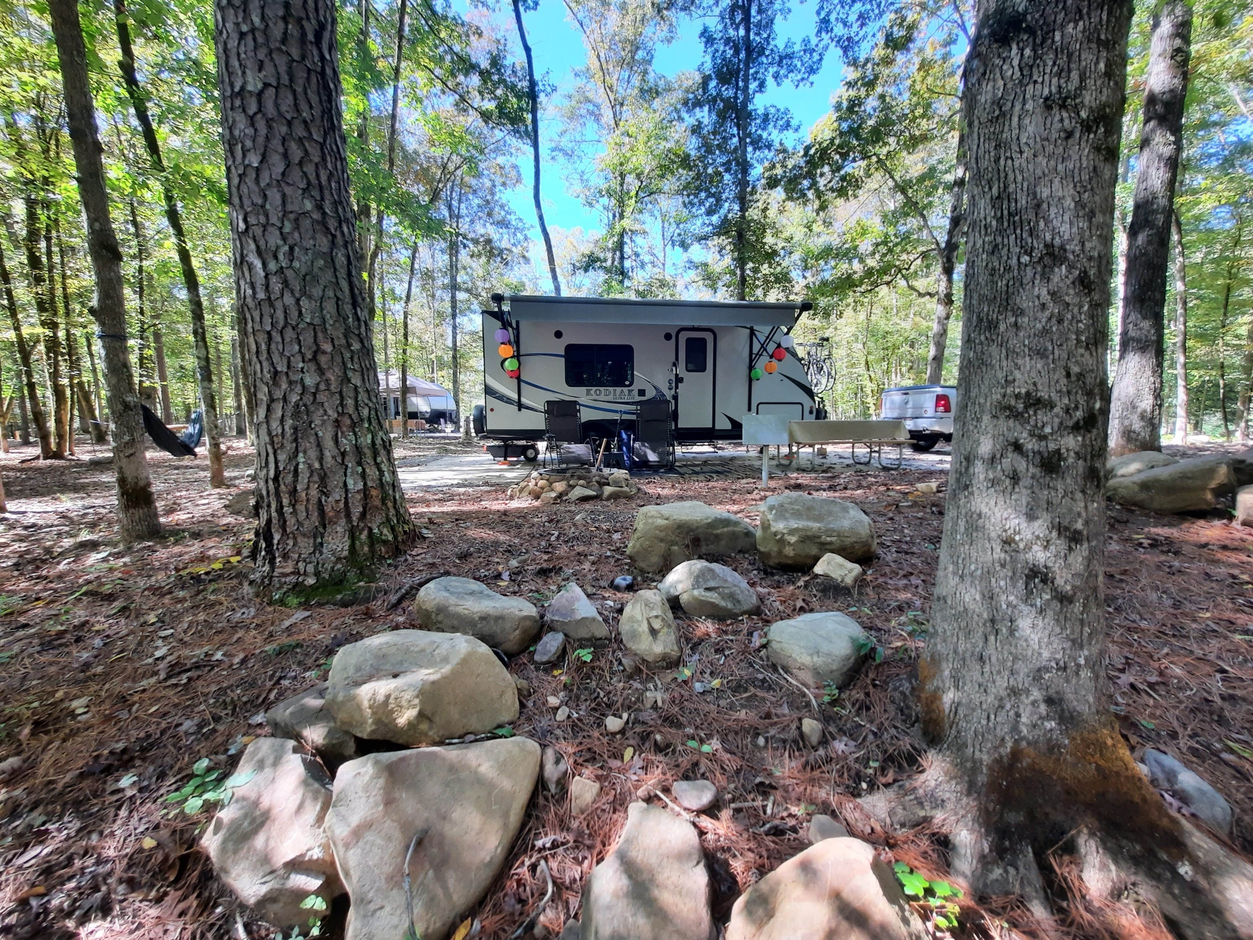 Camper submitted image from Buck's Pocket State Park Campground - 4