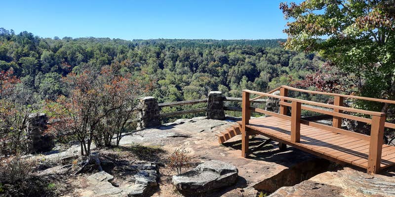 Camper submitted image from Buck's Pocket State Park Campground