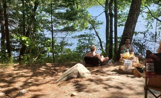 Matt R.'s photo at Pawtuckaway State Park Campground near Epsom, NH