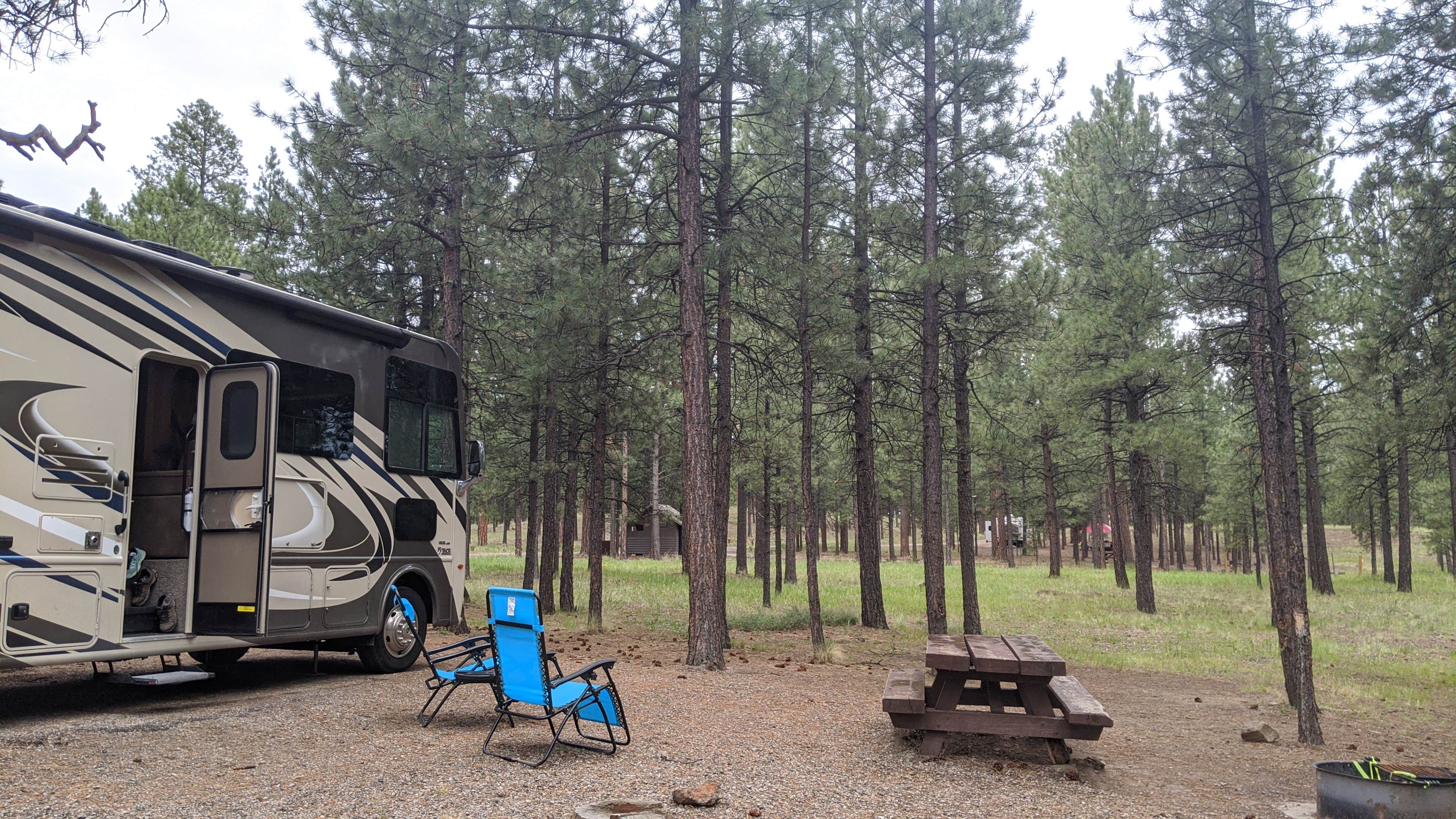 Reuben's photo of rv camping at Jemez Falls Campground near Los Alamos, NM