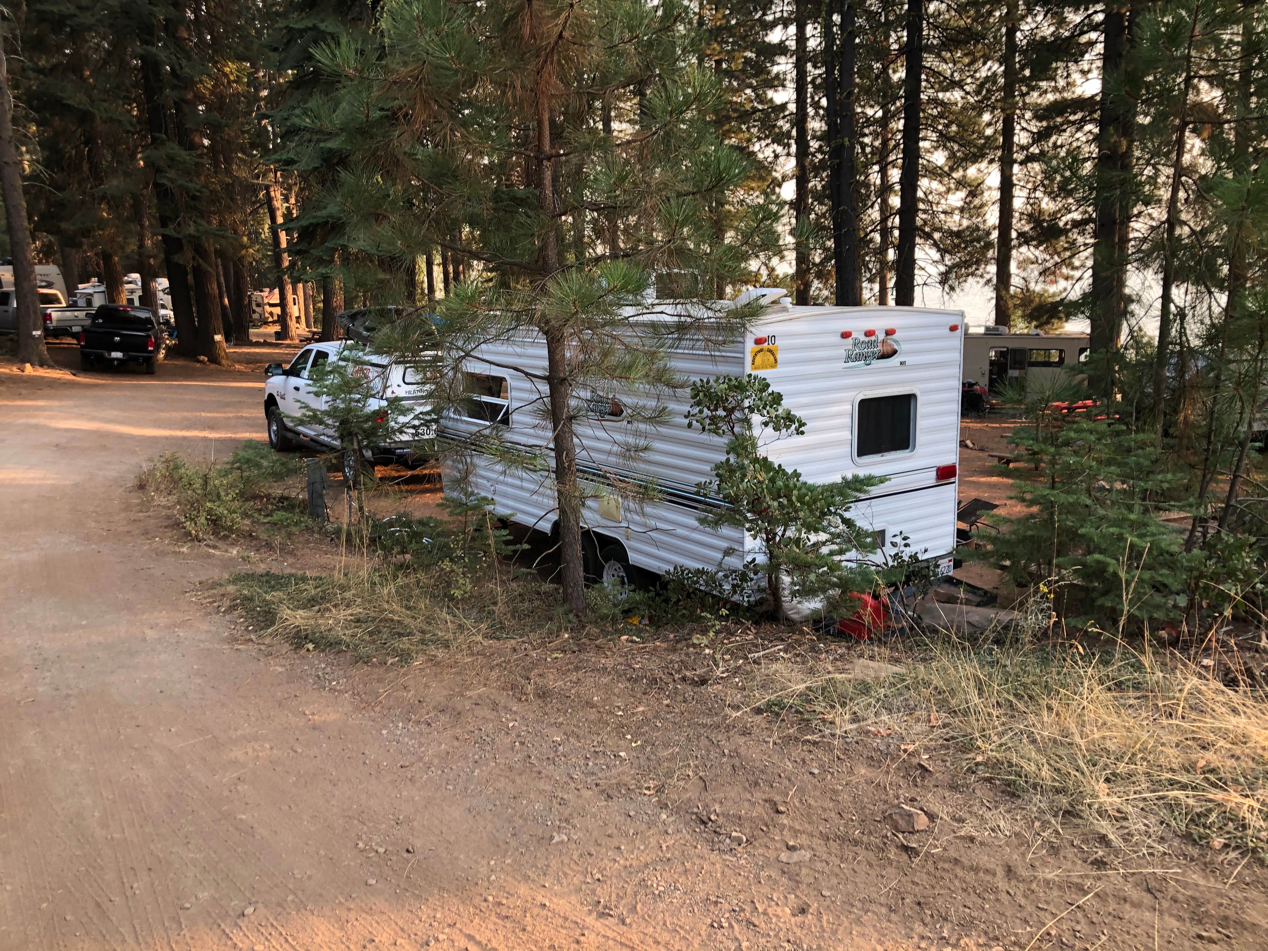 Jessicca's photo of rv camping at North Shore Campground - Lake Almanor near Running Springs, CA