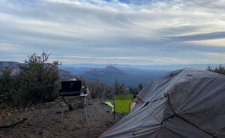 Peter S.'s photo of tent camping at Edge of the World (East Pocket) near Happy Jack, AZ