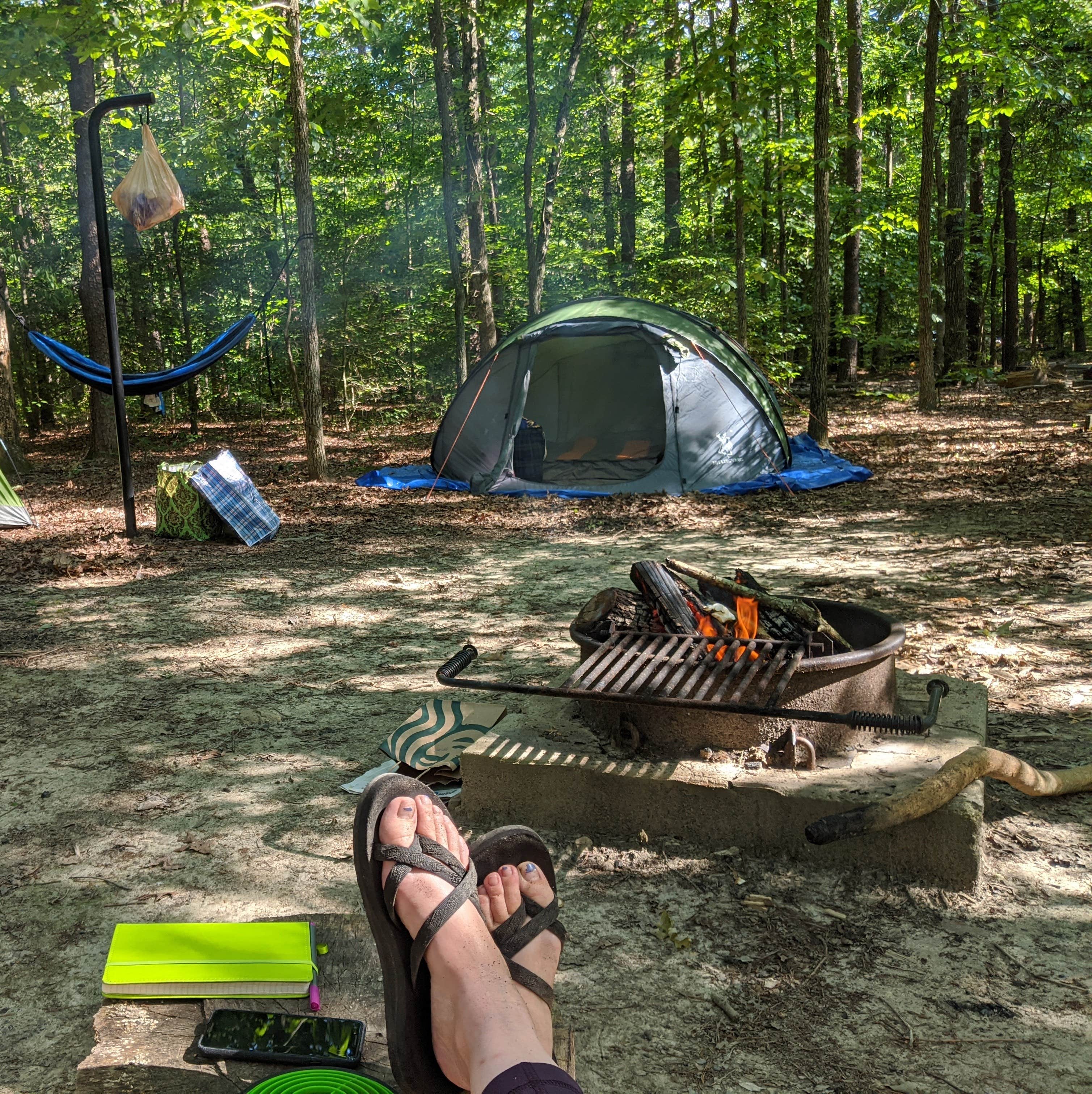 Janelle's photo at Oak Ridge Campground — Prince William Forest Park near Catharpin, VA