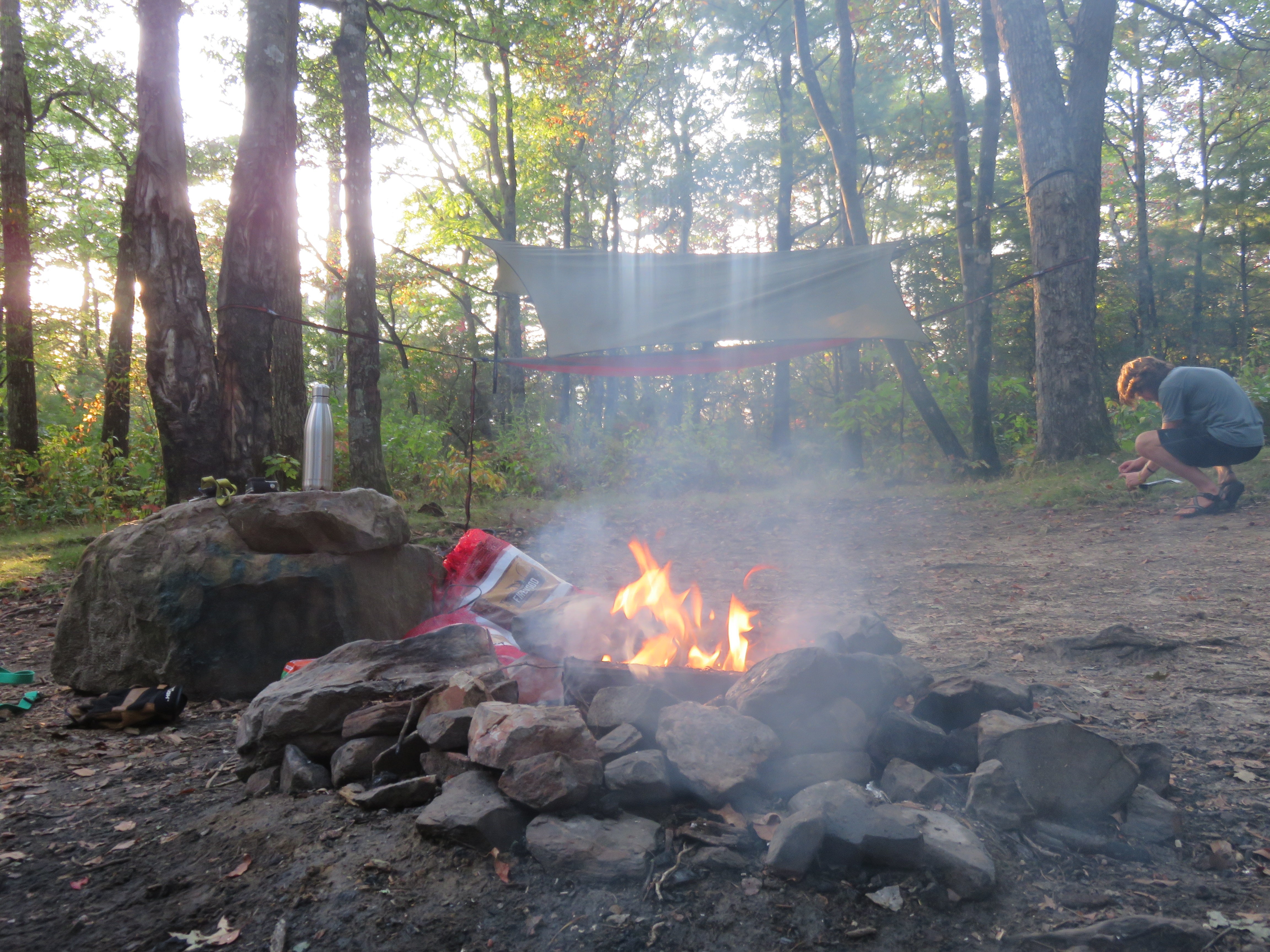 Camper submitted image from Linville Gorge Wilderness Dispersed Camping--Western Section, NC 128 he - 4