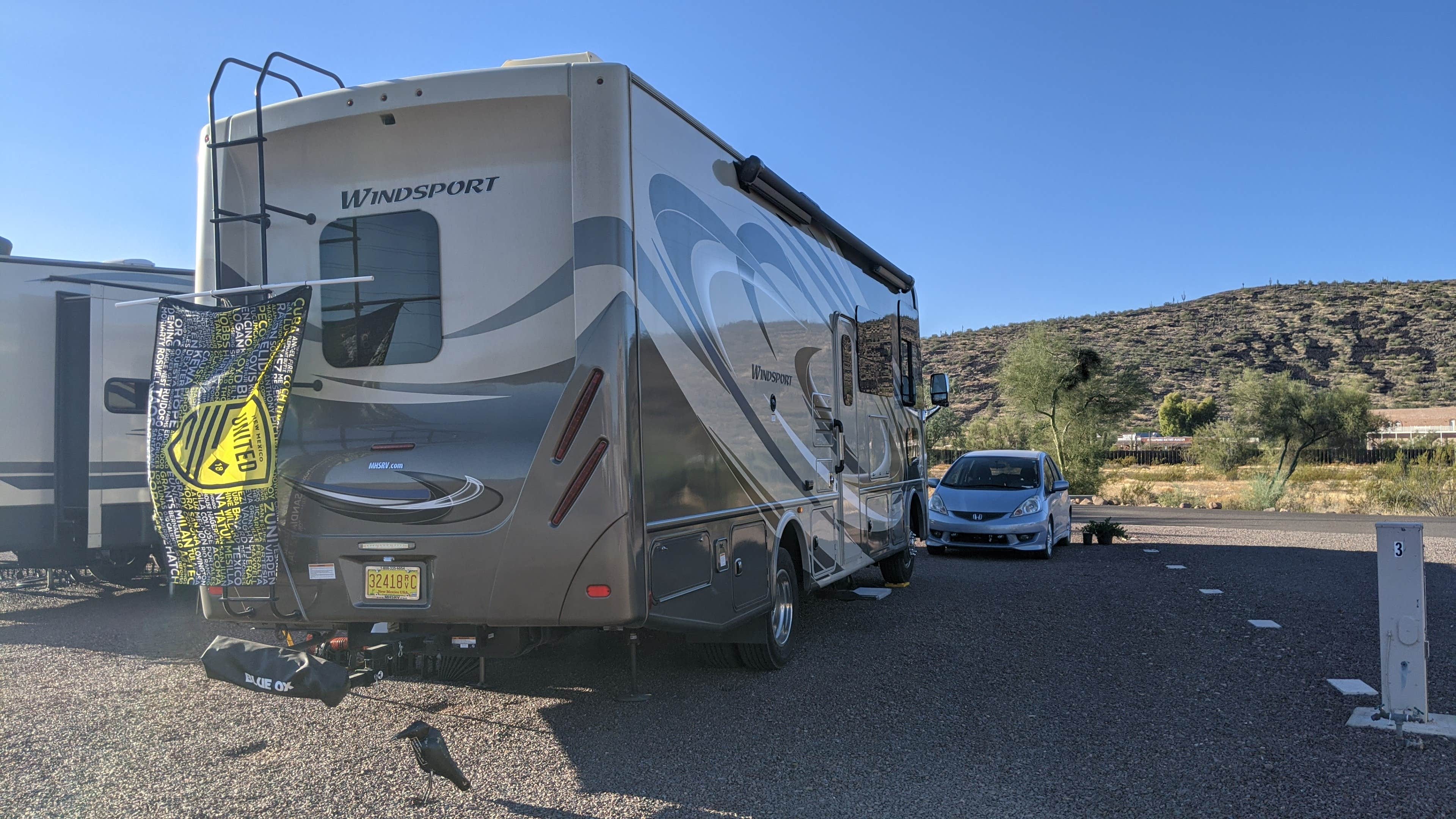 Reuben's photo of rv camping at Pioneer RV Resort 55+ near Carefree, AZ