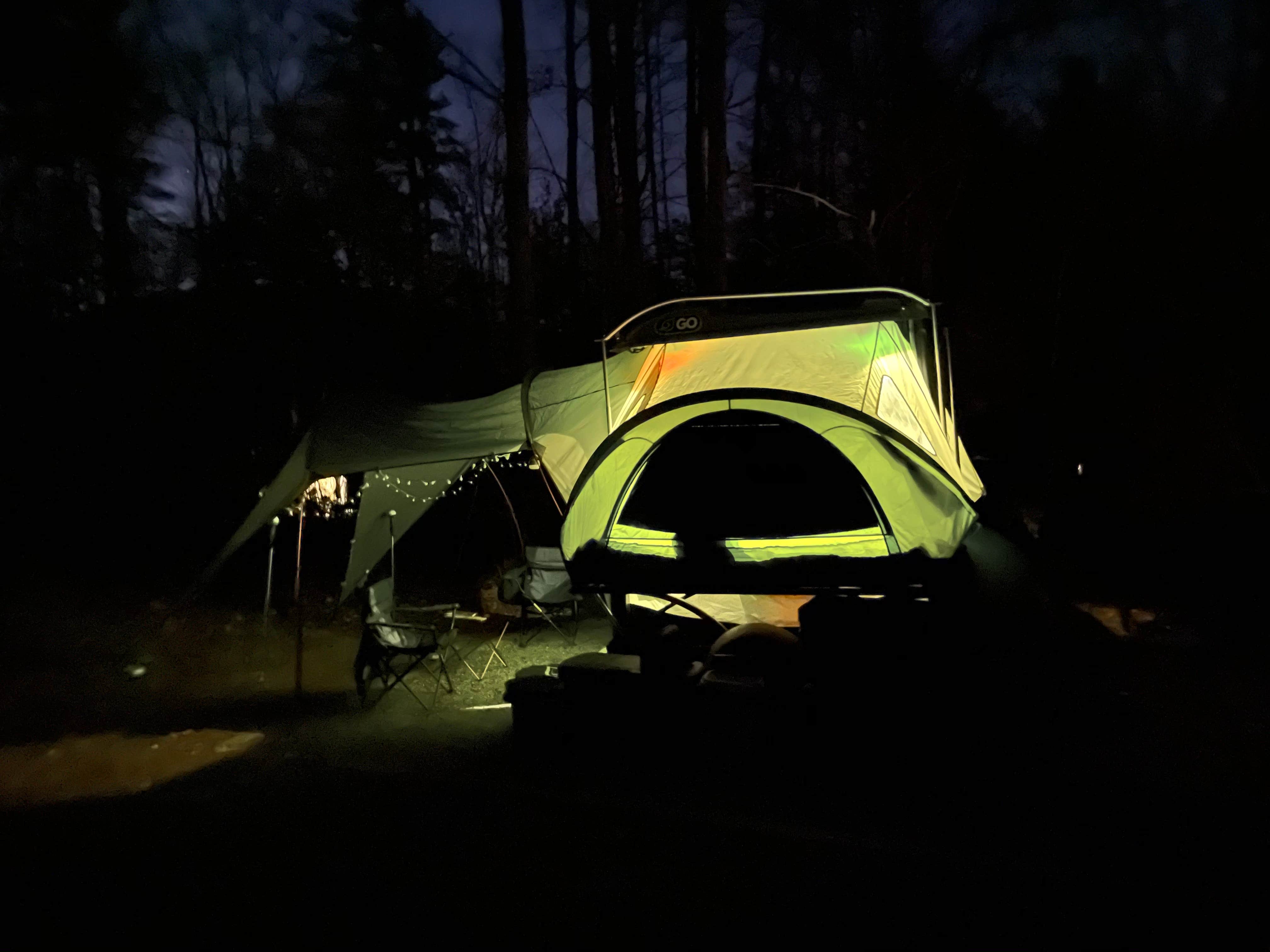 Bret D.'s photo at Davidson River Campground near Horse Shoe, NC
