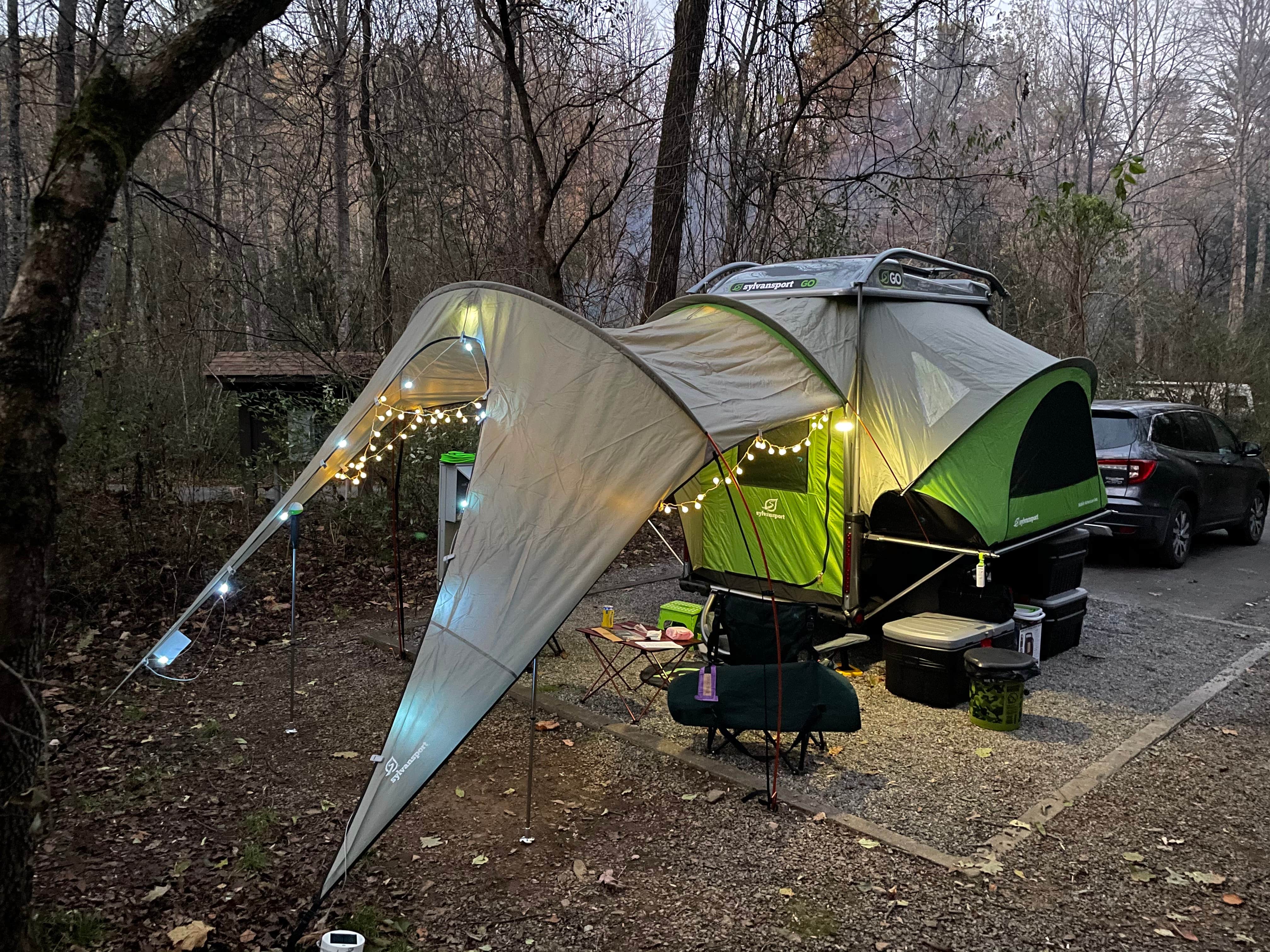 Bret D.'s photo at Davidson River Campground near Brevard, NC