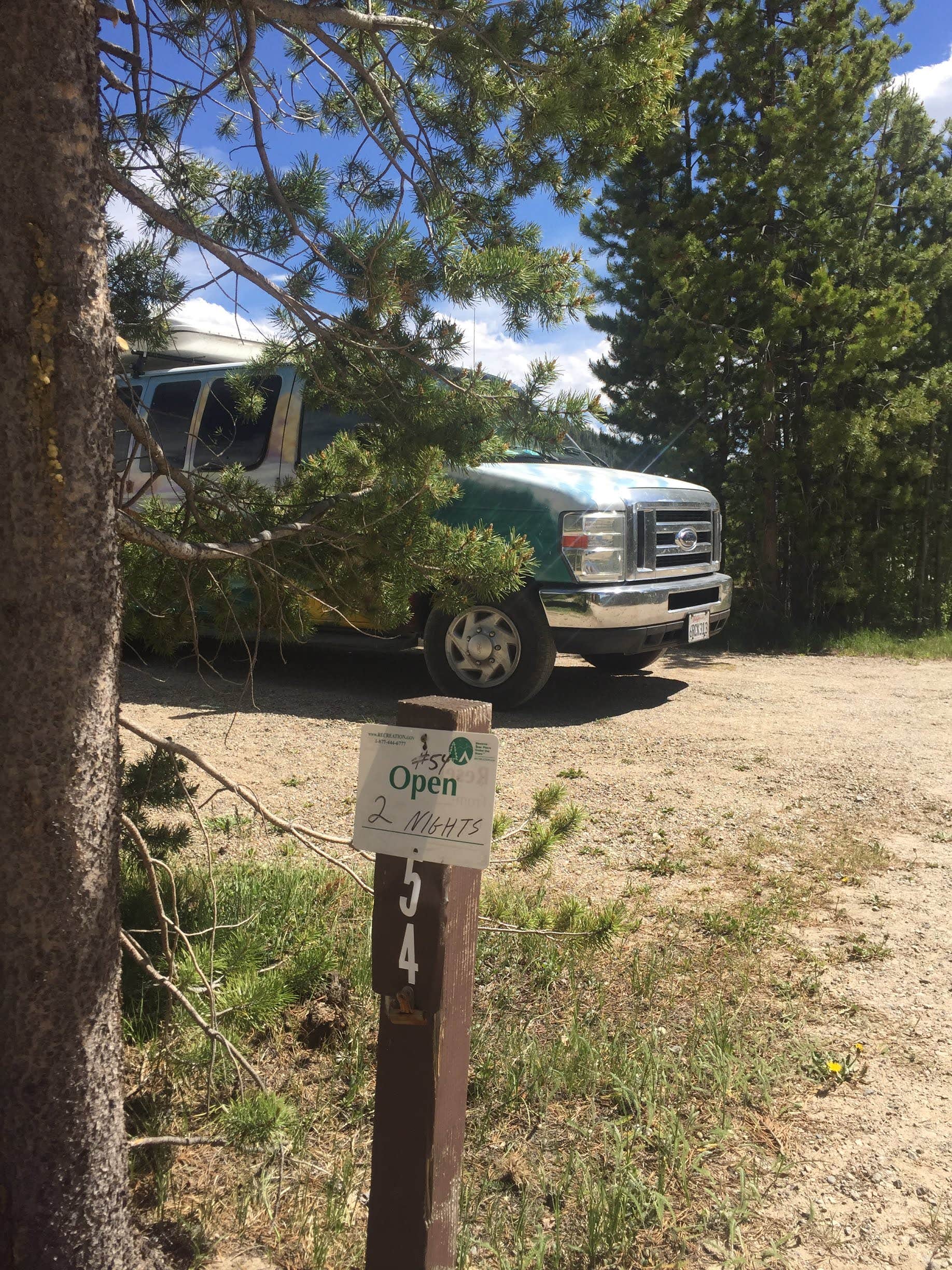 Camper-submitted photo at Prospector Campground near Silver Plume, CO
