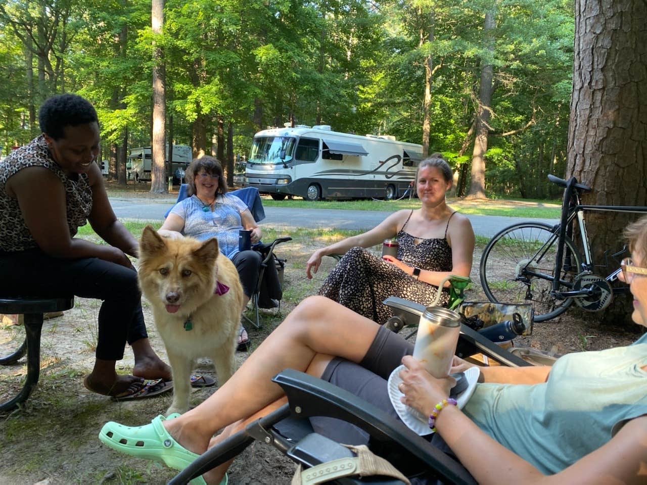 Maria K.'s photo at Military Park Langley AFB Bethel Recreation Area - Park and FamCamp near Greenwood, VA