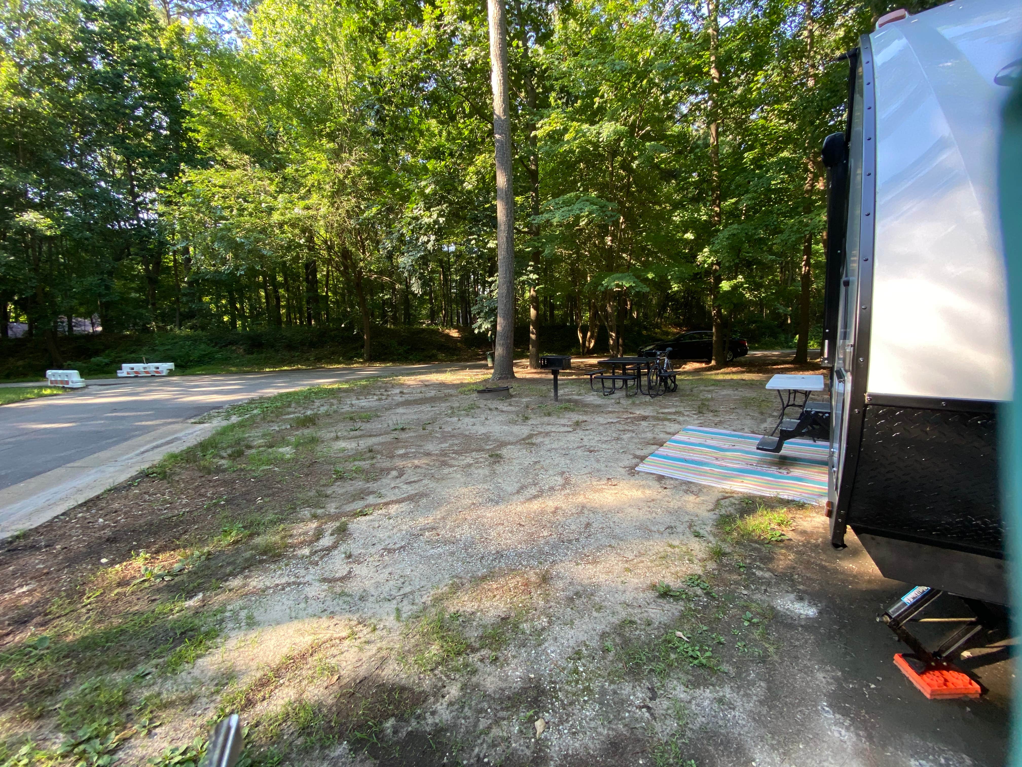 Maria K.'s photo of rv camping at Military Park Langley AFB Bethel Recreation Area - Park and FamCamp near Portsmouth, VA