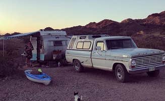 Ariel & John  W.'s photo of camping with pets at Craggy Wash - Dispersed Camping Area near Parker Dam, CA