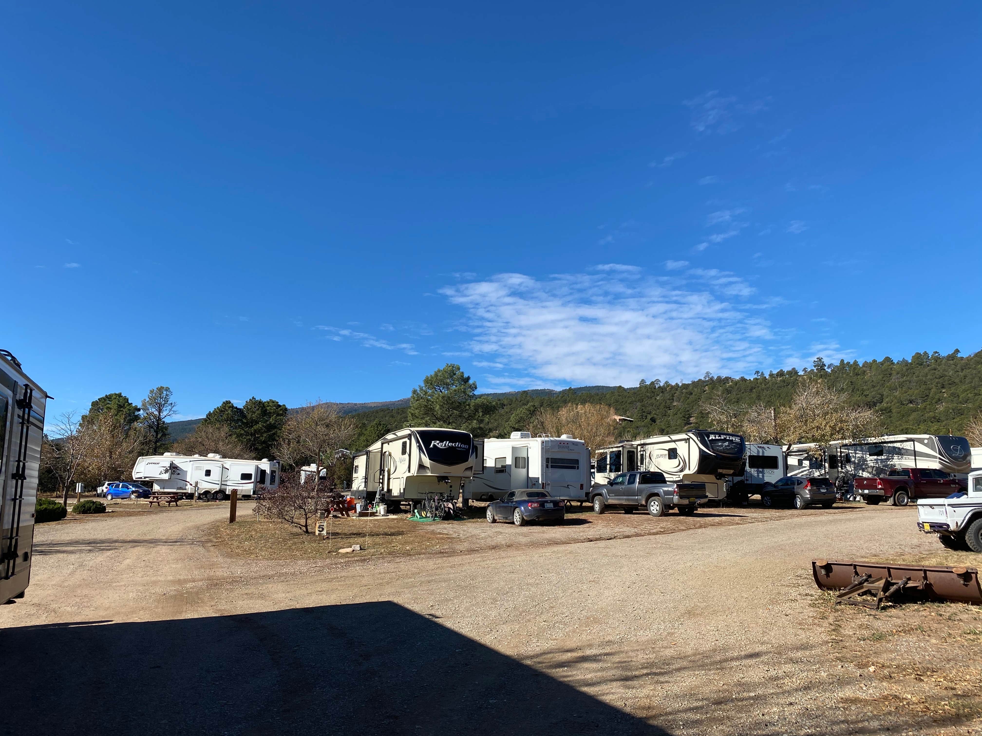 Kelly S.'s photo at Turquoise Trail Campground near Ponderosa, NM