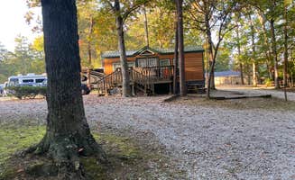 Shelly S.'s photo of glamping accommodations at Corbin - Laurel Lake KOA near Wallins Creek, KY