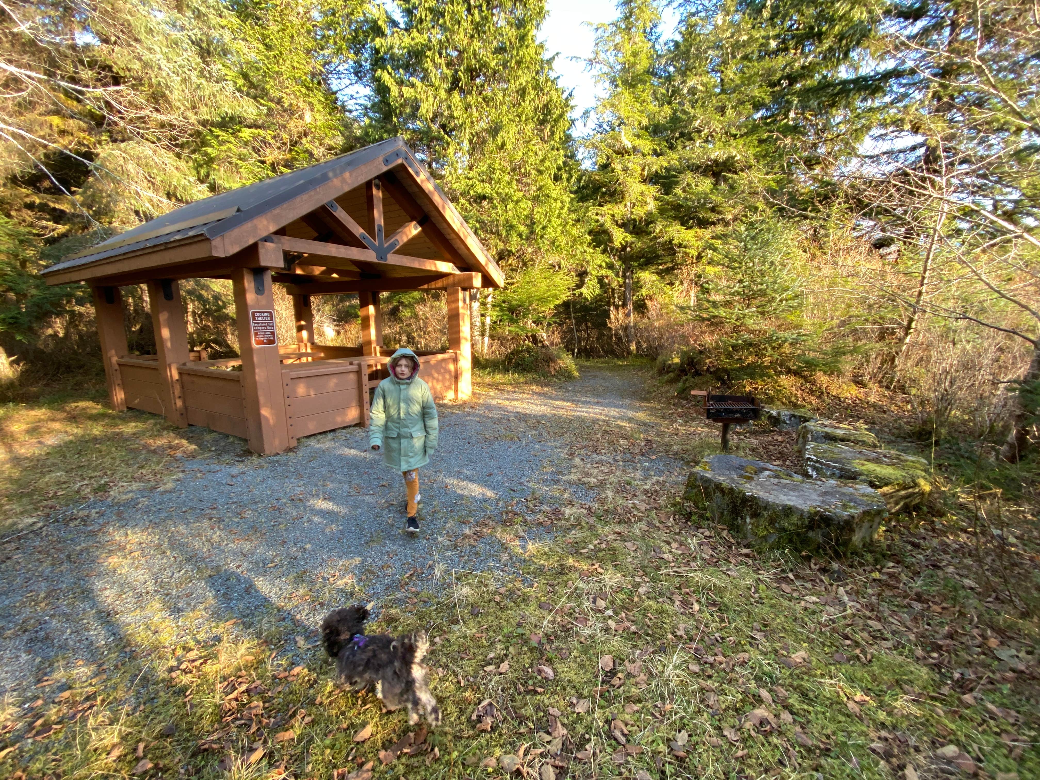 Phinneaus B.'s photo of a cabin at Starrigavan Campsites near Sitka, AK