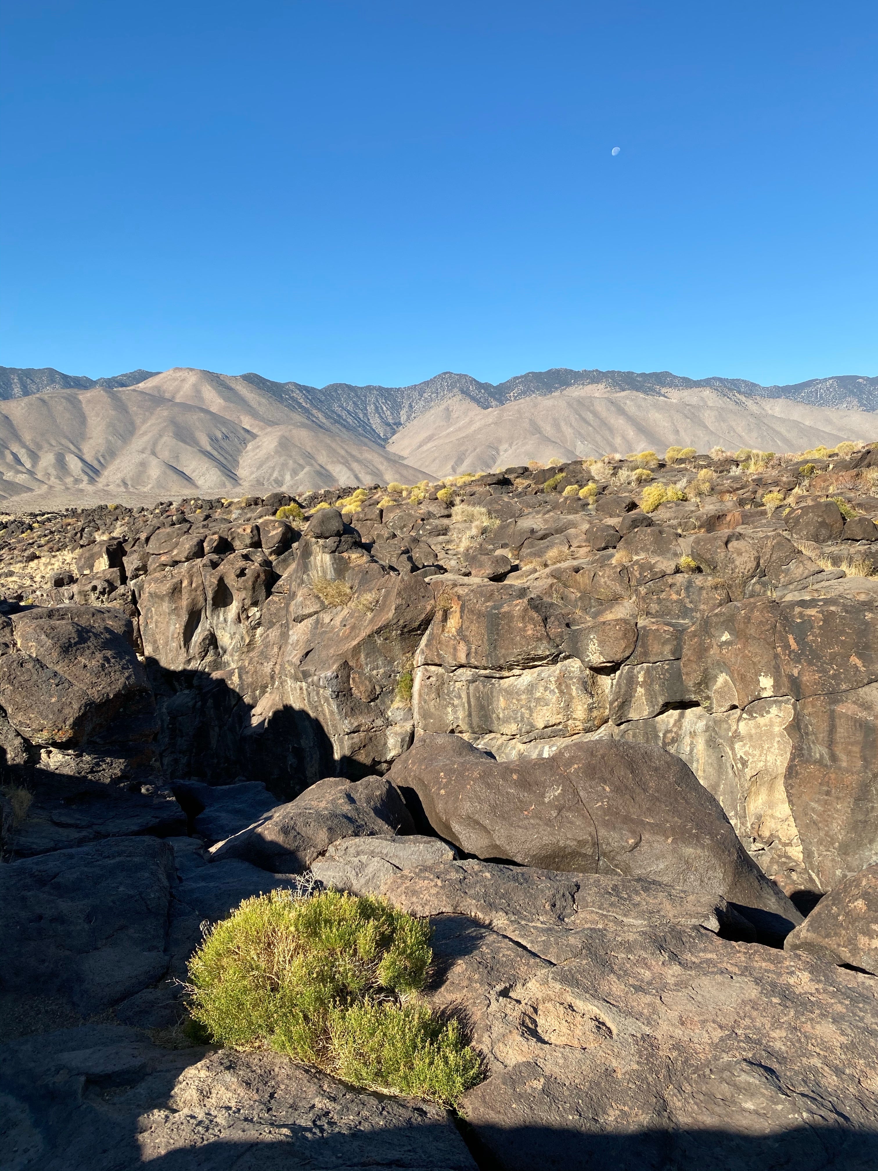 Camper submitted image from Fossil Falls dry lake bed - 2