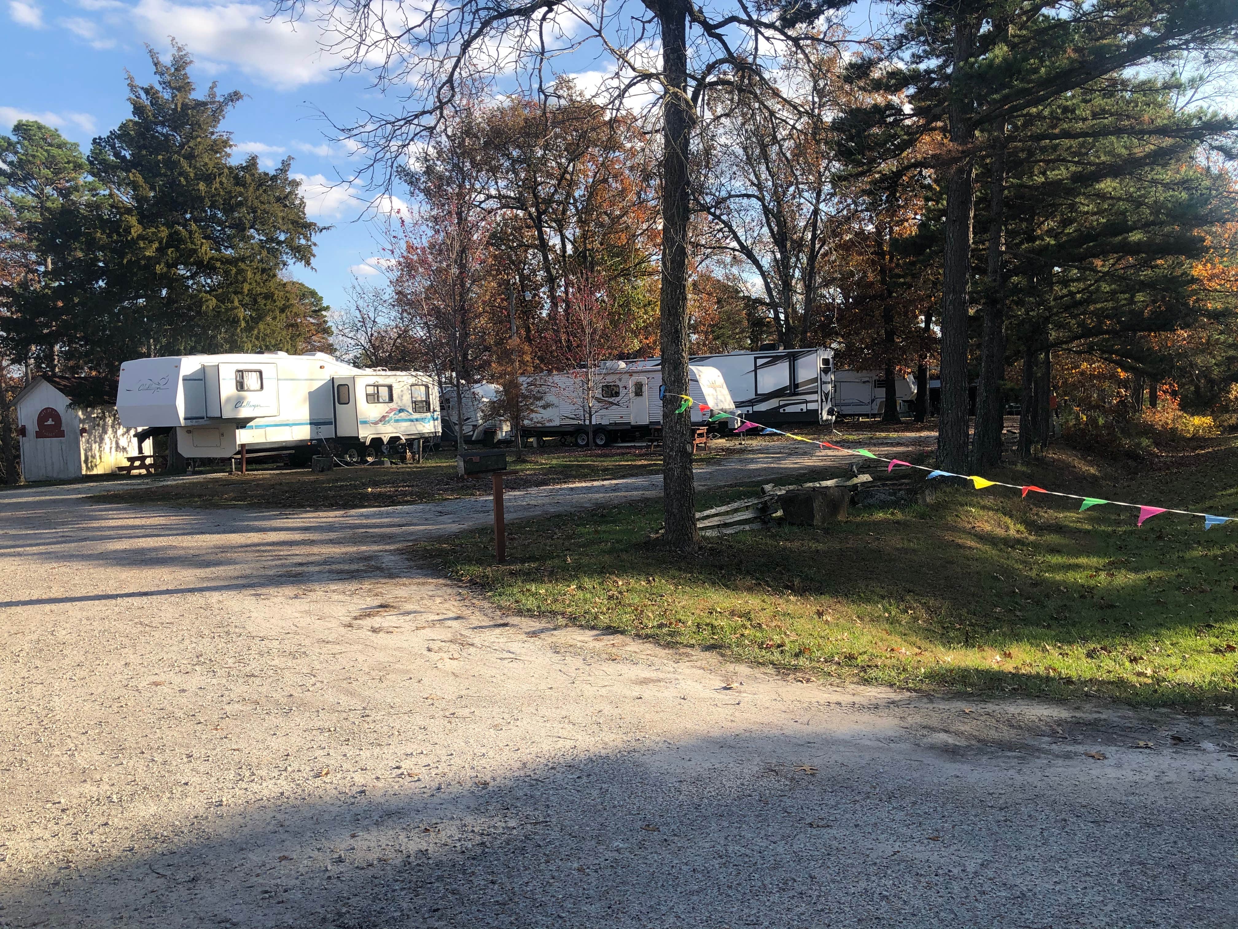 John F.'s photo of rv camping at Tugboats Place Happy Camper RV Park near Combs, AR