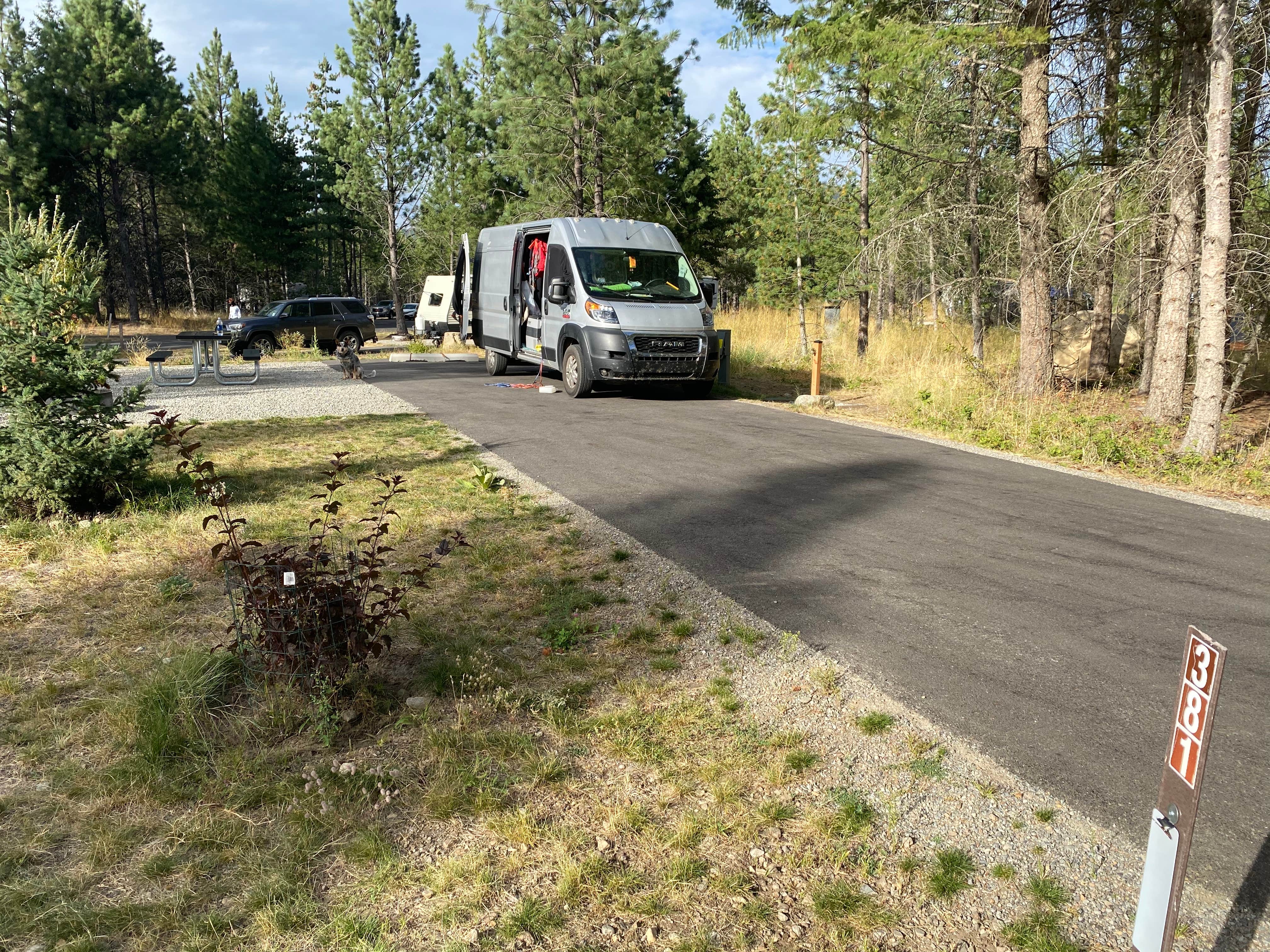 Camper-submitted photo at Gilmore Campground — Farragut State Park near Cocolalla, ID