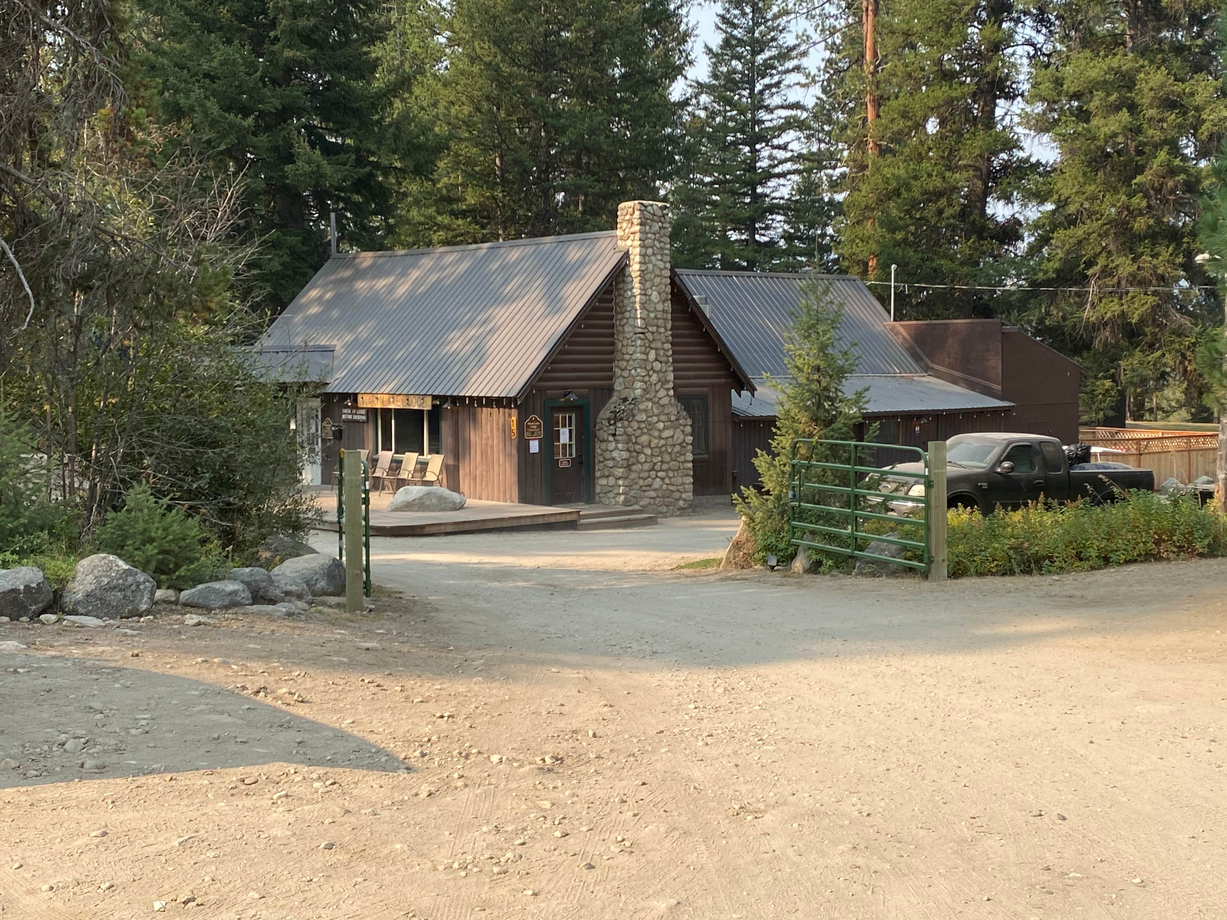 Shelly S.'s photo of a cabin at Boise National Forest Shoreline Campground near Crouch, ID