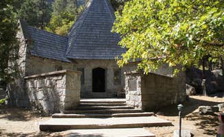 Carly E.'s photo of a cabin at Lower Pines Campground — Yosemite National Park near Yosemite Valley, CA