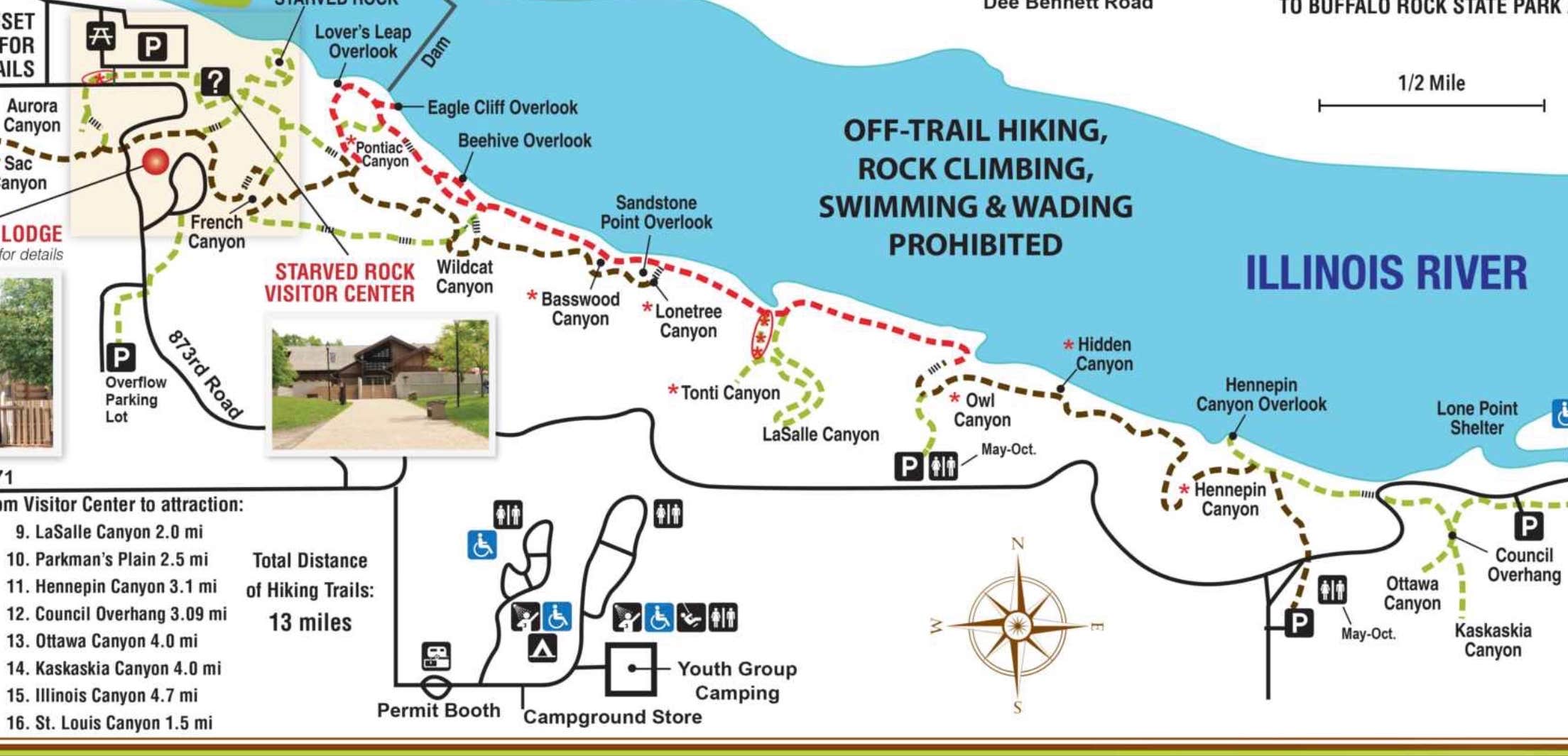 Review of Starved Rock State Park Campground The Dyrt