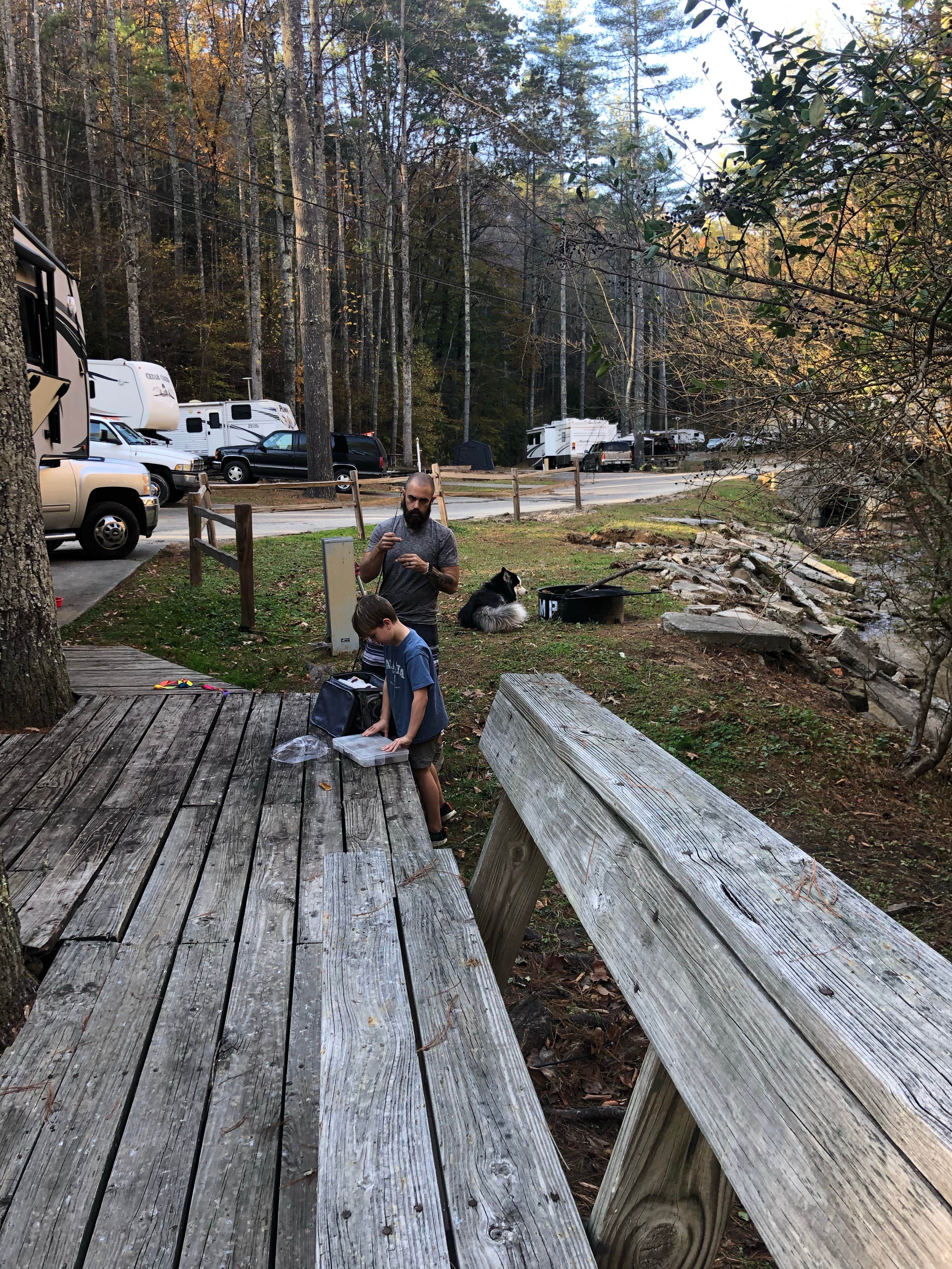 Kasey M.'s photo of rv camping at Thousand Trails Green Mountain near Granite Falls, NC