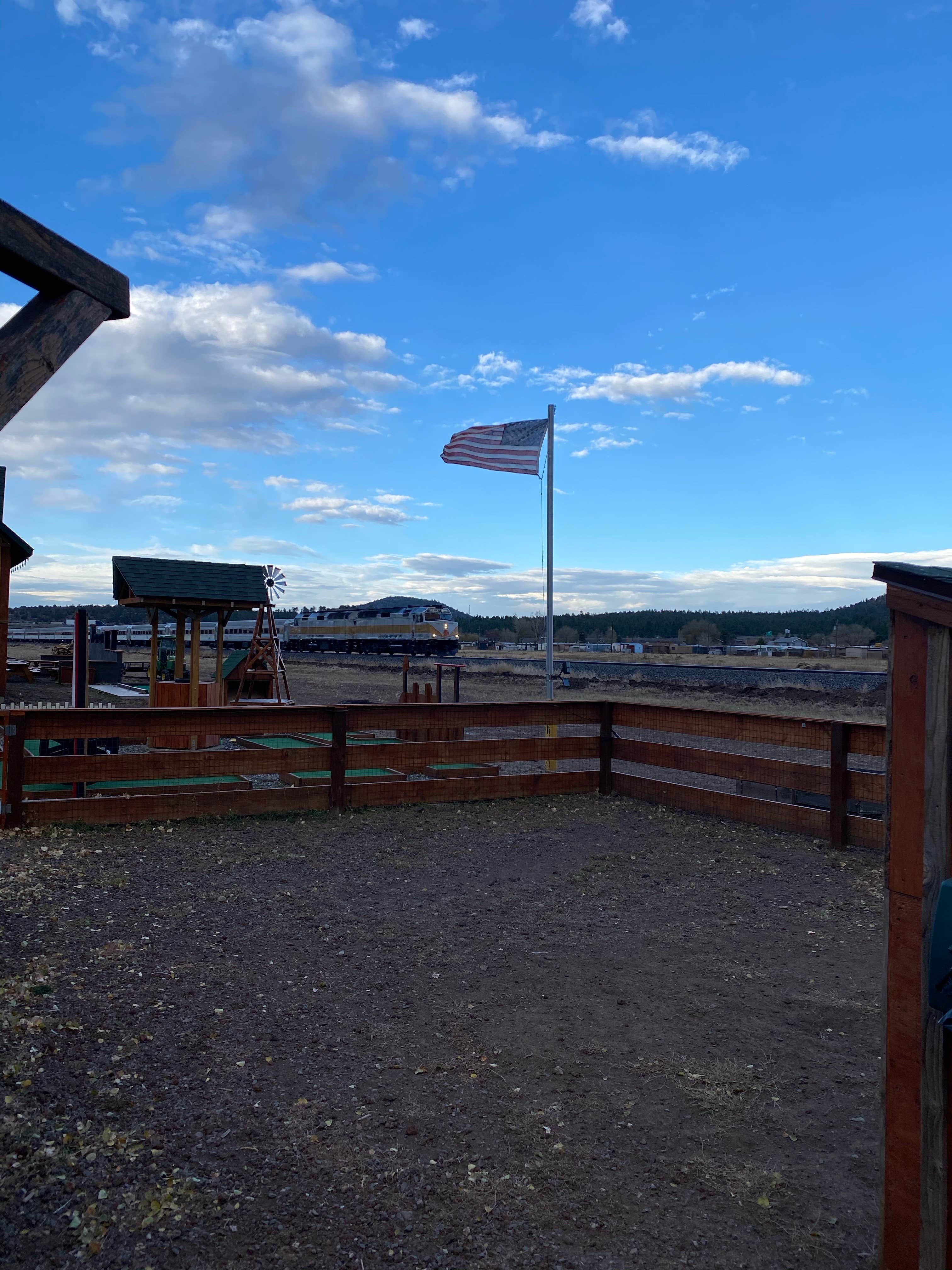 Camper-submitted photo at Railside RV Ranch near Williams, AZ