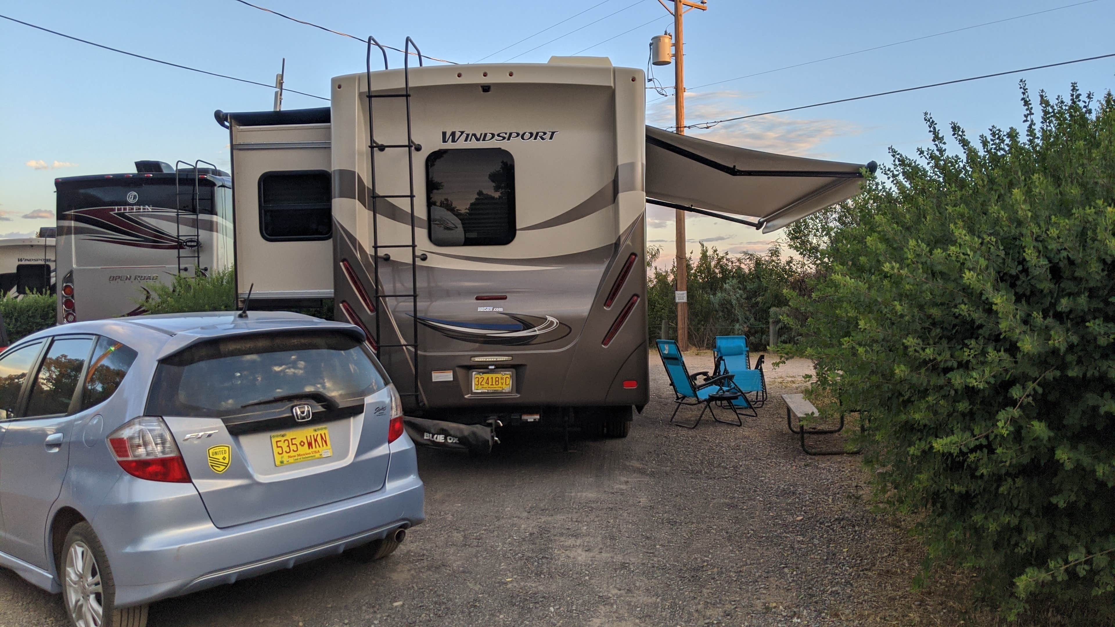 Reuben's photo of rv camping at Rancheros de Santa Fe near Eldorado at Santa Fe, NM