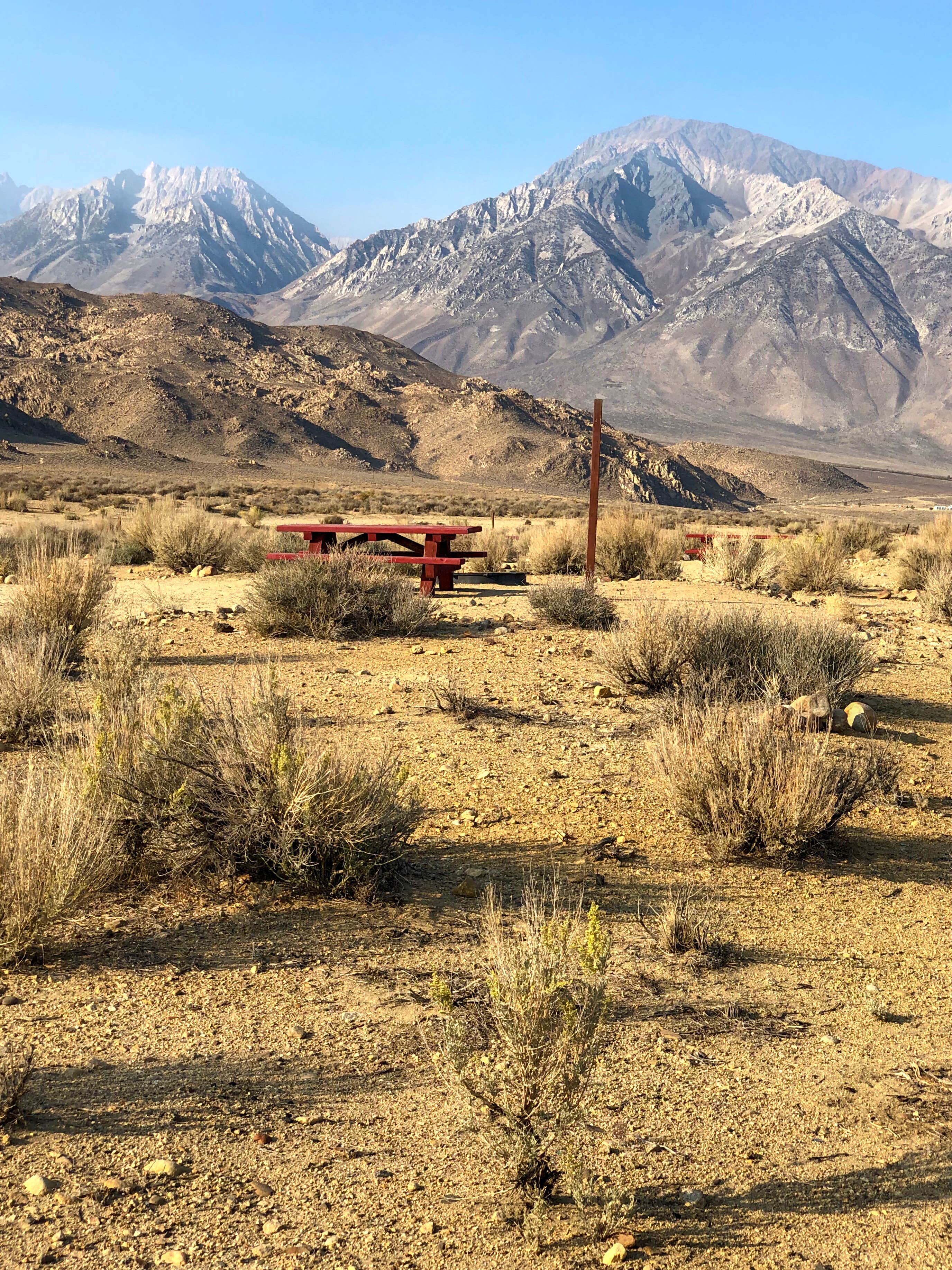 Camper-submitted photo at Pleasant Valley Pit Campground near Swall Meadows, CA