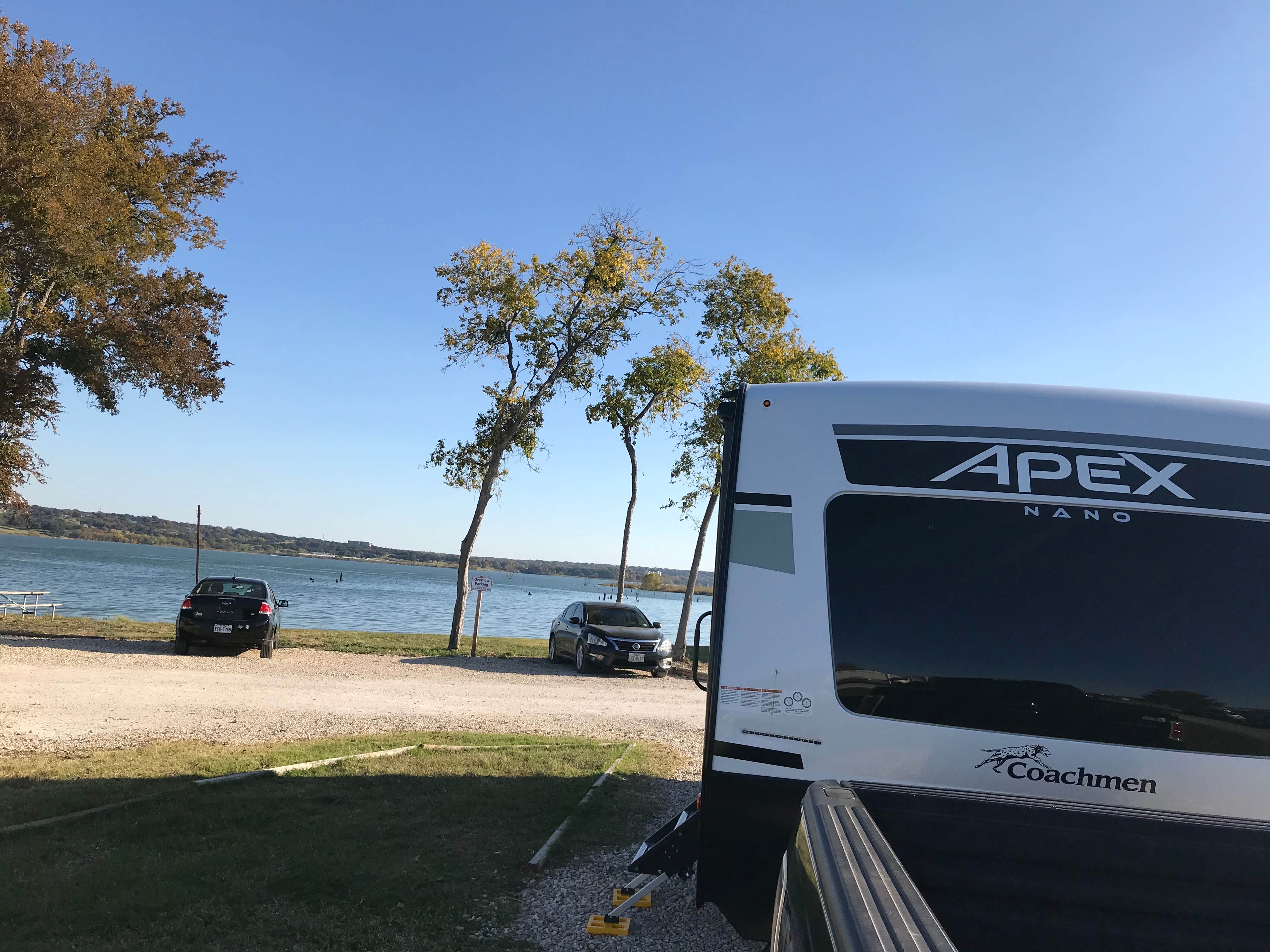 Jackie R.'s photo of rv camping at Lake Waco Marina near Waco, TX