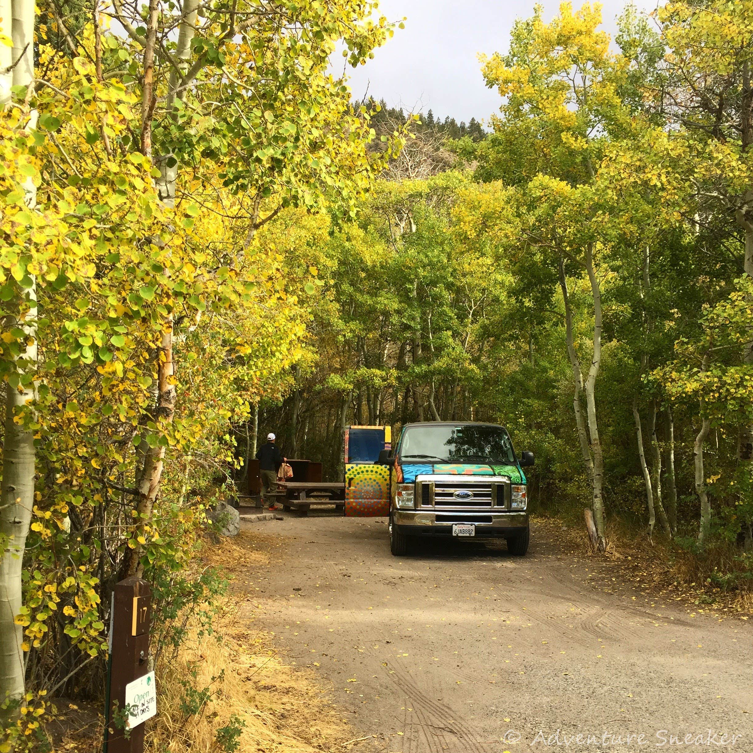 Carly E.'s photo of rv camping at June Lake Campground near Mono City, CA
