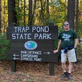 Review photo of Trap Pond State Park Campground by Laure D., November 10, 2020