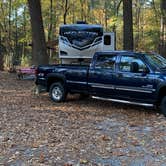 Review photo of Trap Pond State Park Campground by Laure D., November 10, 2020