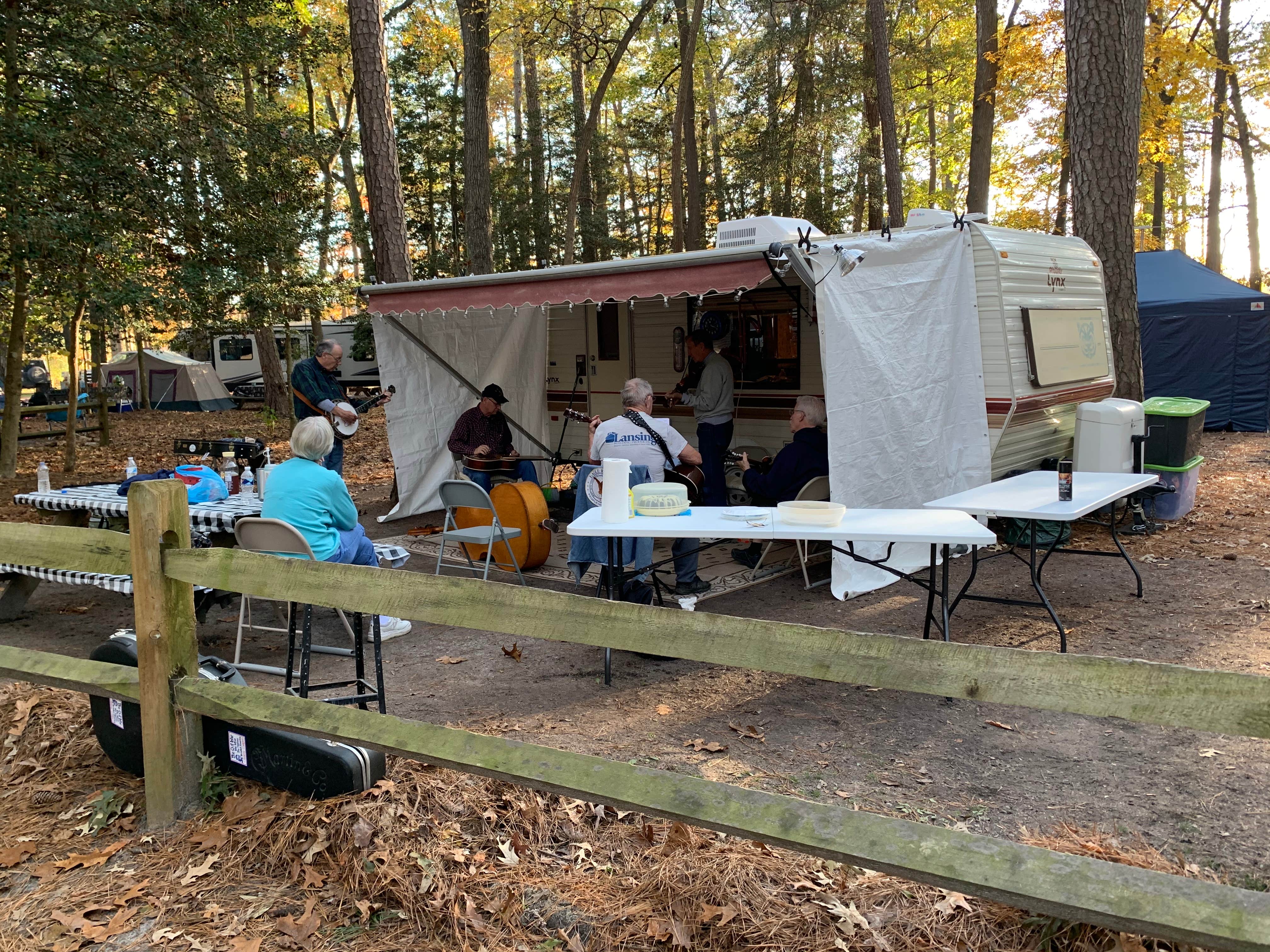 Laure D.'s photo at Trap Pond State Park Campground near Trappe, MD