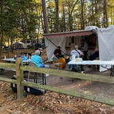 Review photo of Trap Pond State Park Campground by Laure D., November 10, 2020