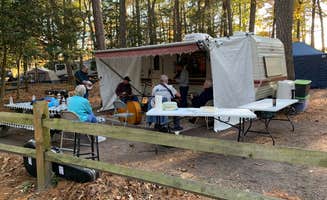 Laure D.'s photo at Trap Pond State Park Campground near Denton, MD