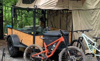 Cory A.'s photo of tent camping at The Bike Farm near Fountain Inn, SC