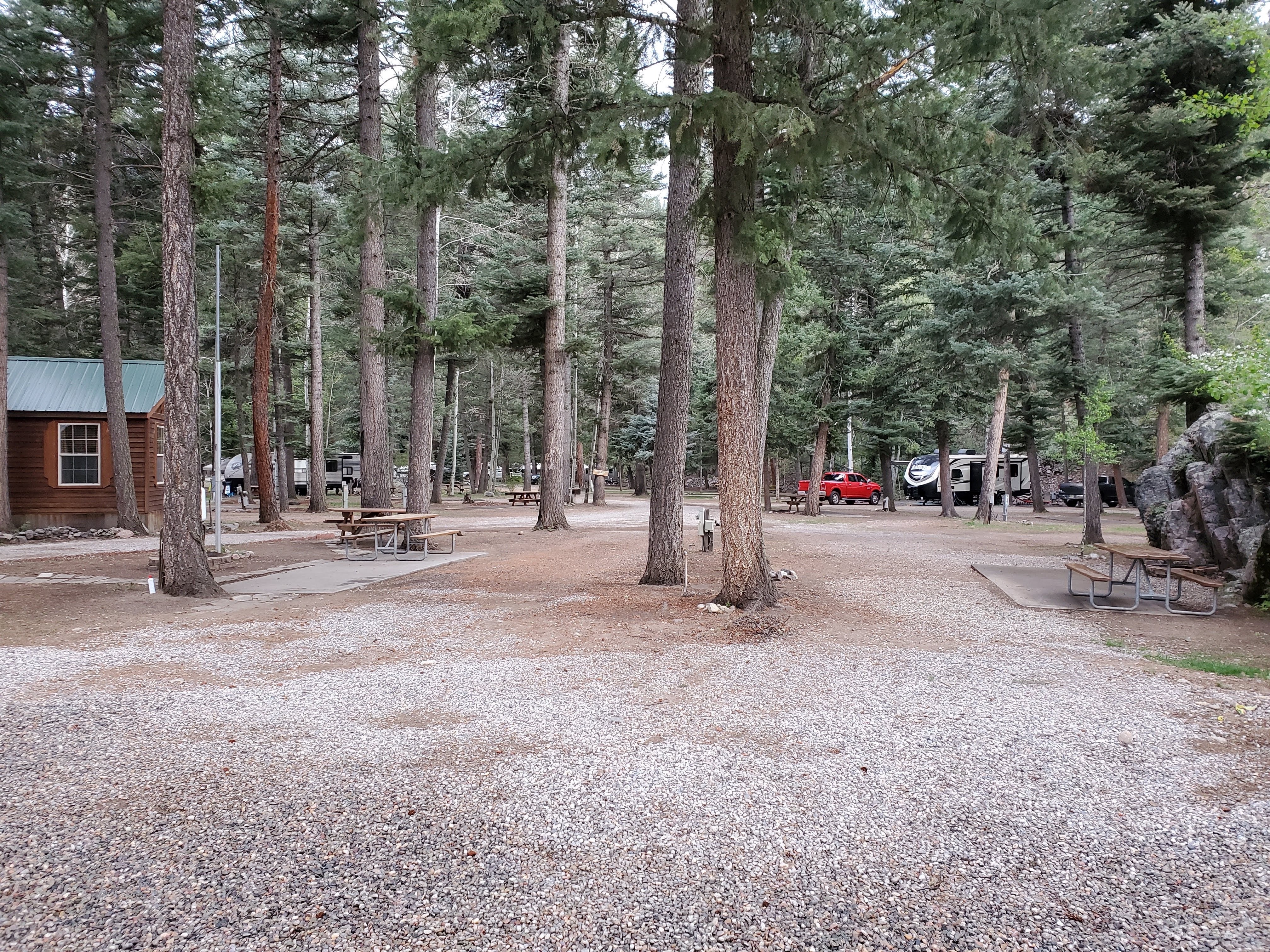 Camper submitted image from Blue Spruce RV Park & Cabins - 2