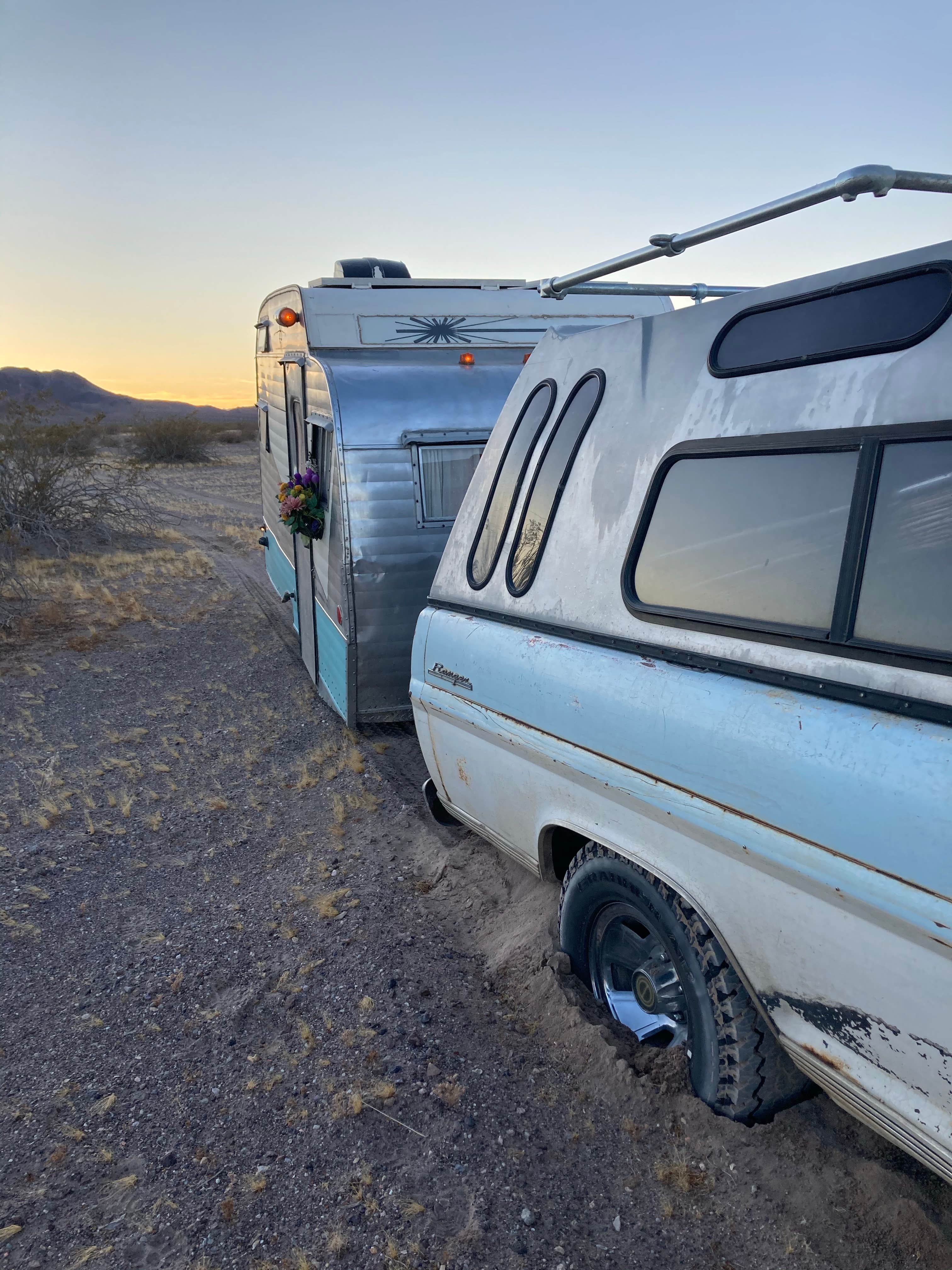 Ariel & John  W.'s photo of rv camping at Big Dune Recreation Area near Death Valley National Park