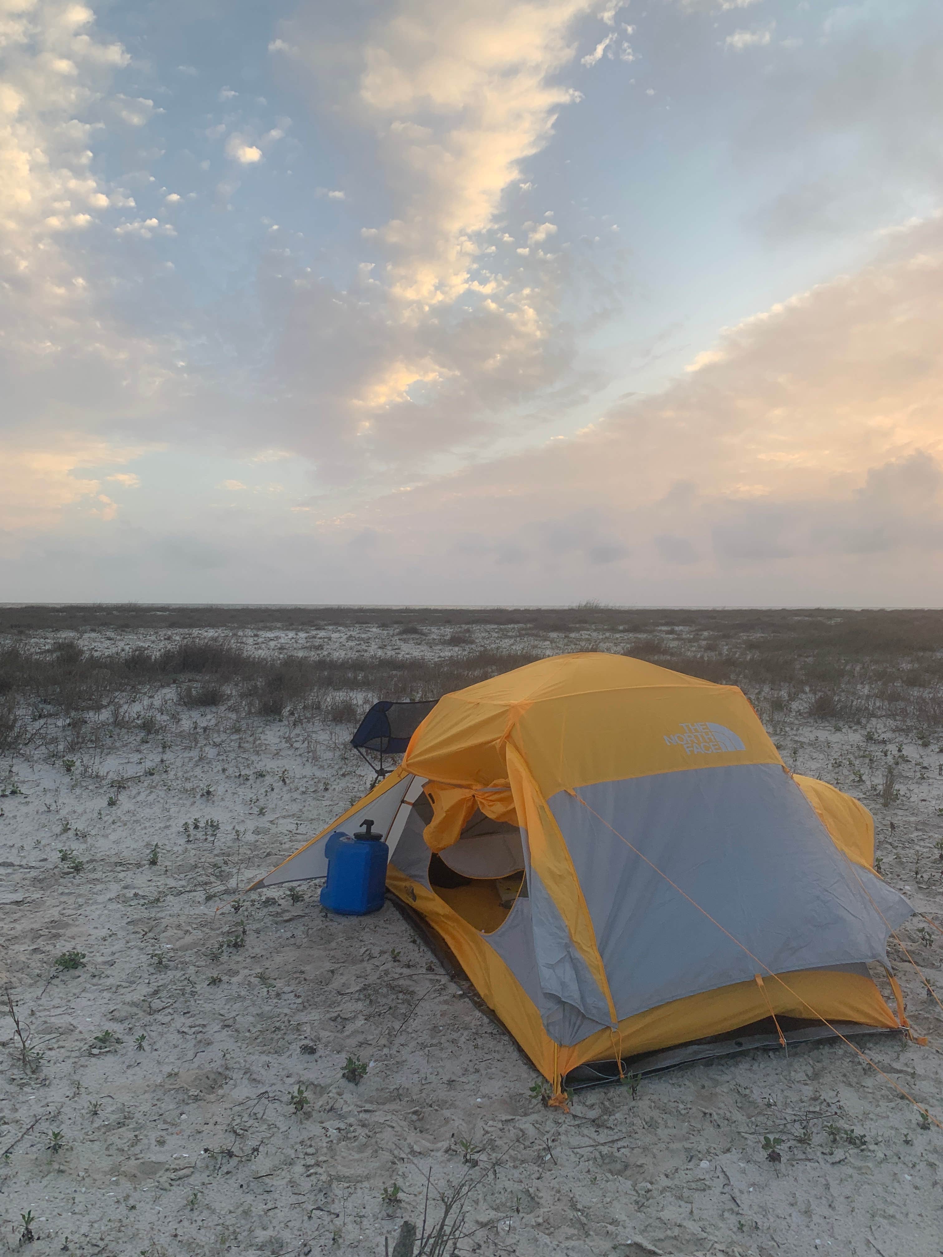 Sami H.'s photo of a dispersed camping area at Deer Island Dispersed Camping near De Soto National Forest