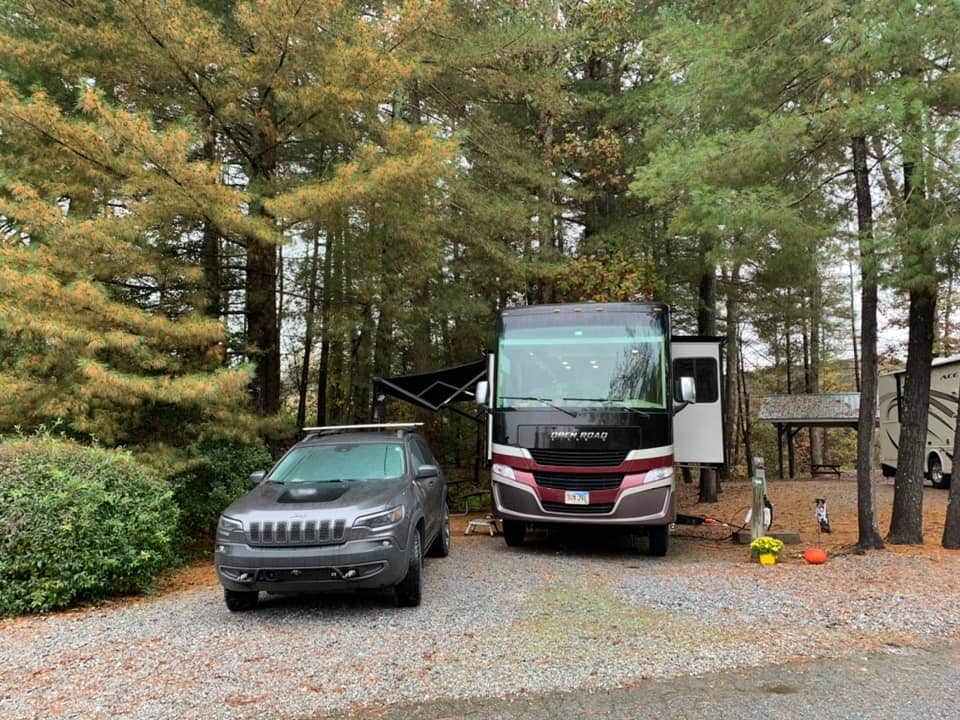 Ray & Terri F.'s photo of rv camping at Rutledge Lake RV Resort near Balsam, NC