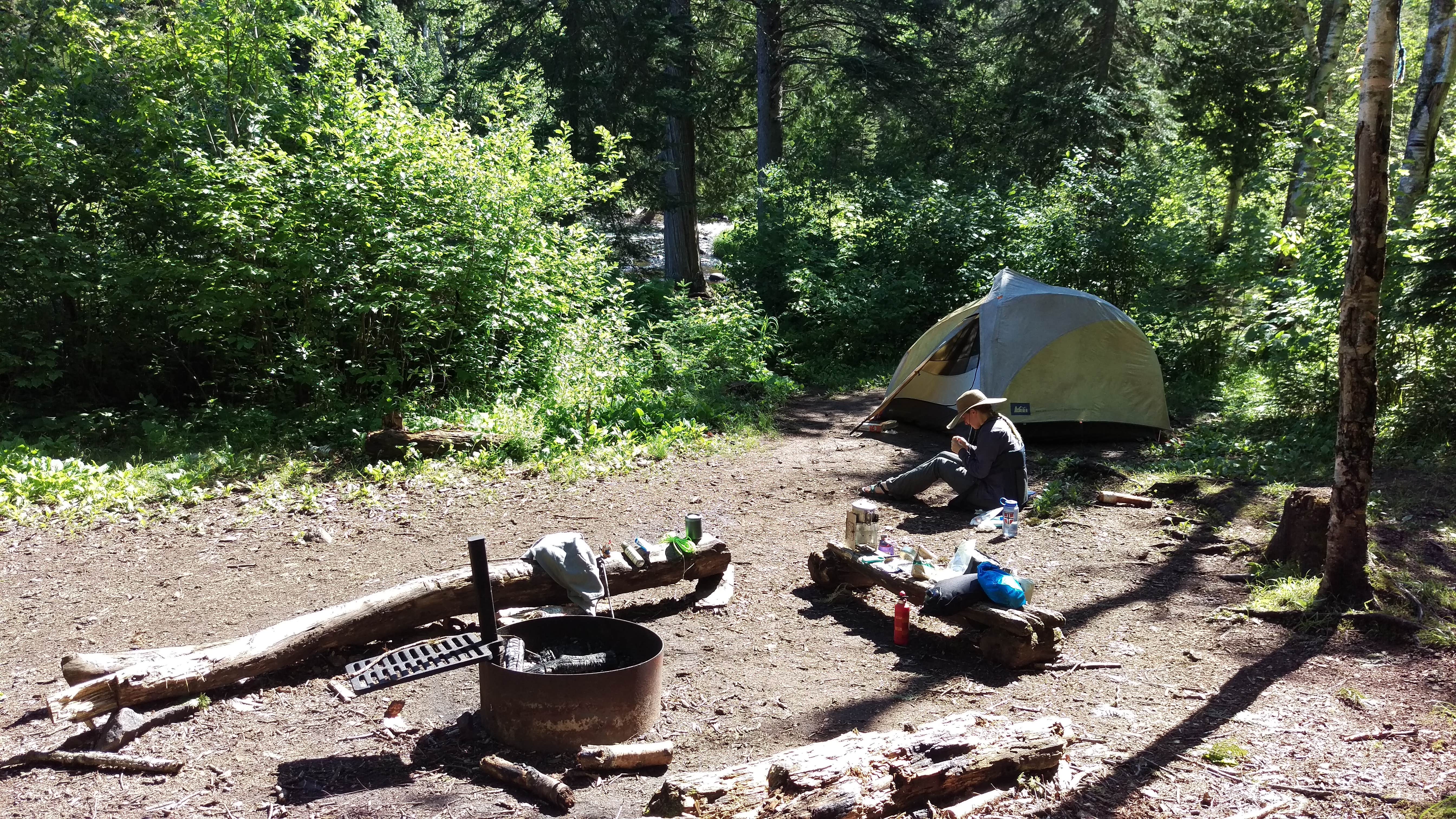 Ryan G.'s photo at George H. Crosby Manitou State Park Campground near Illgen City, MN
