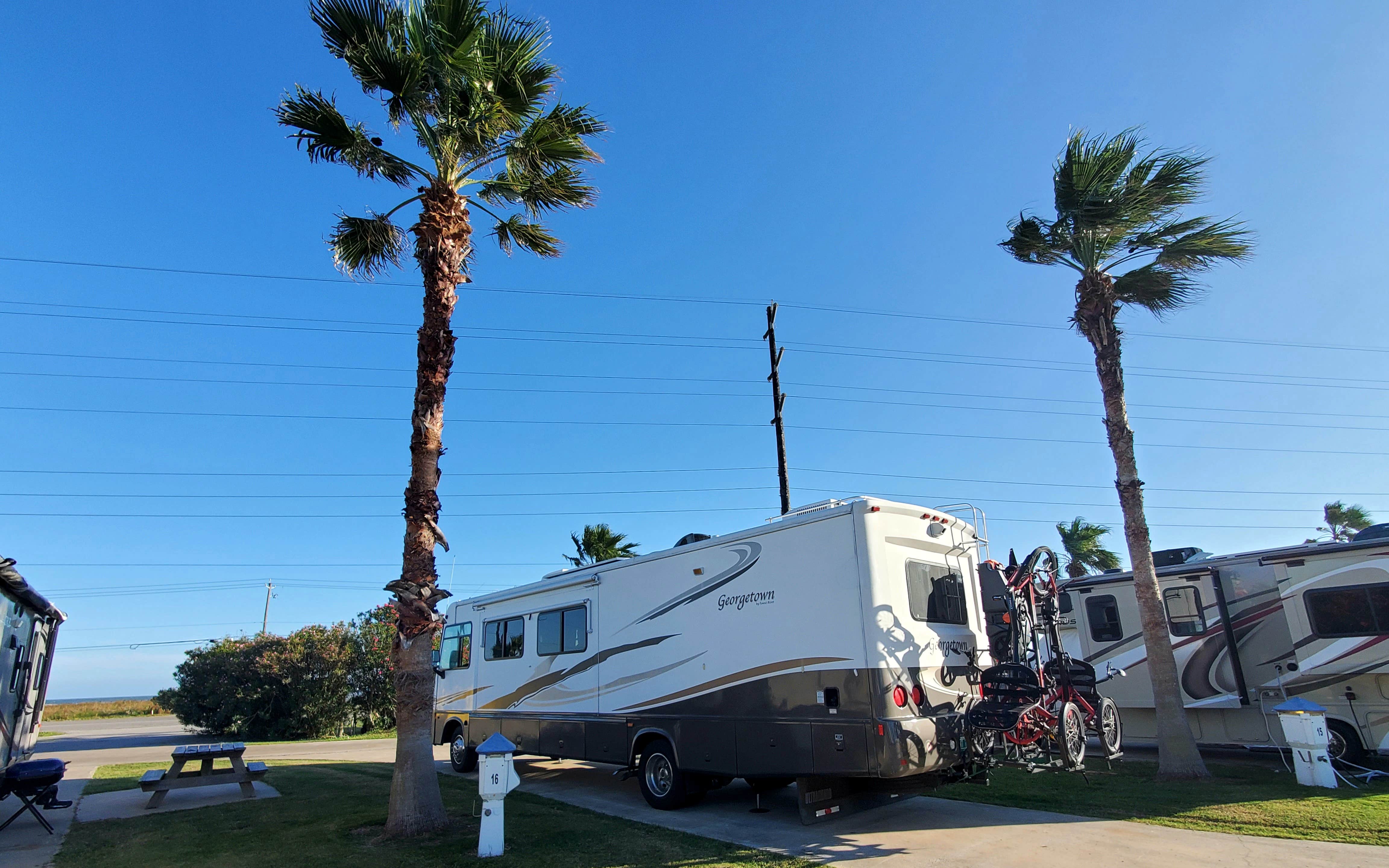 Elisha  L.'s photo of rv camping at Jamaica Beach RV Resort near Alvin, TX