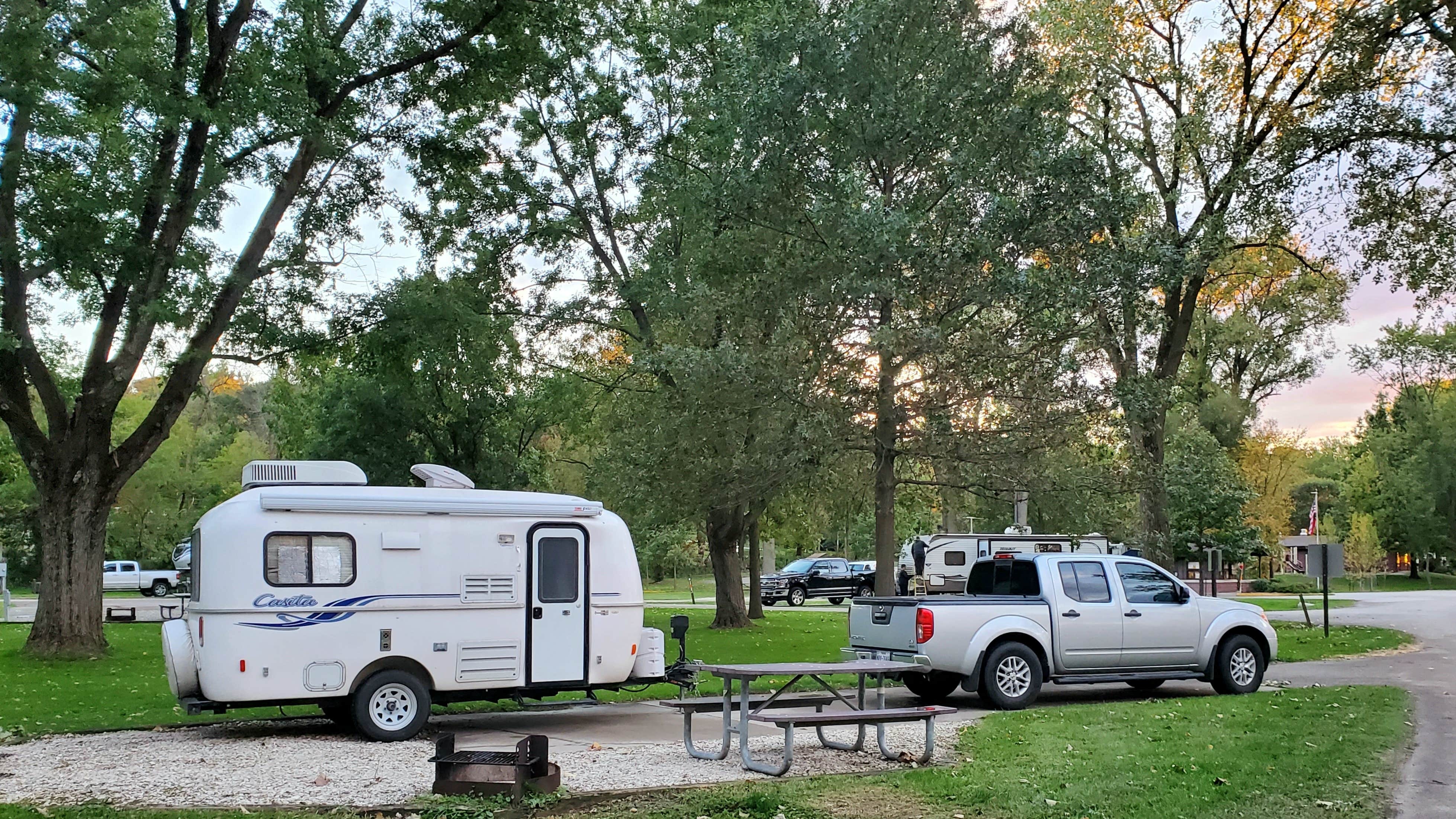Elisha  L.'s photo of rv camping at Fishermans Corner - Mississippi River near Wheatland, IA