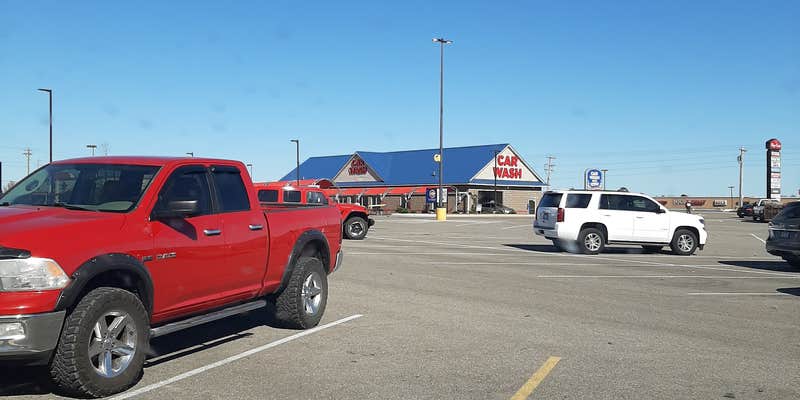 Camper submitted image from Walmart Parking Lot