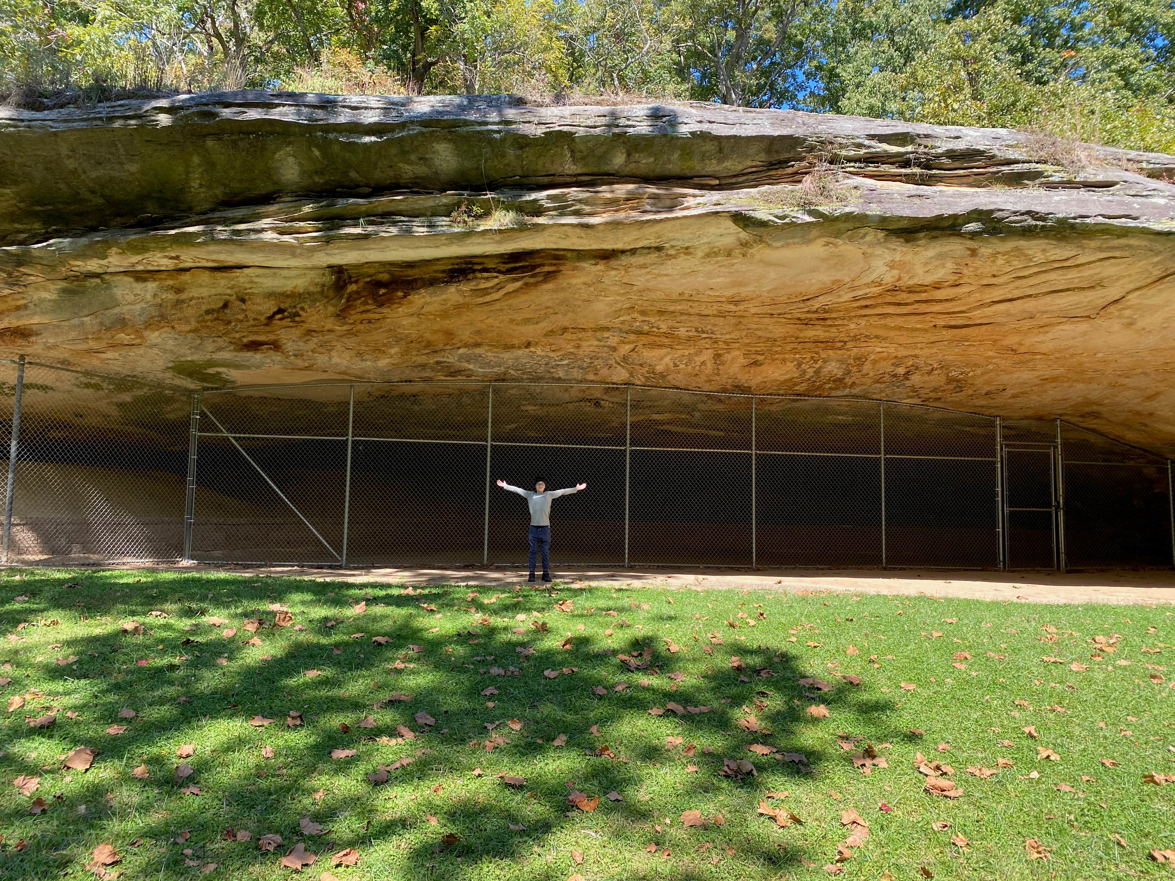 Camper-submitted photo at Graham Cave State Park Campground near Silex, MO