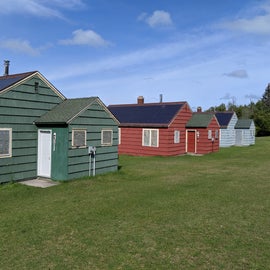 Some of the cabins available for rent