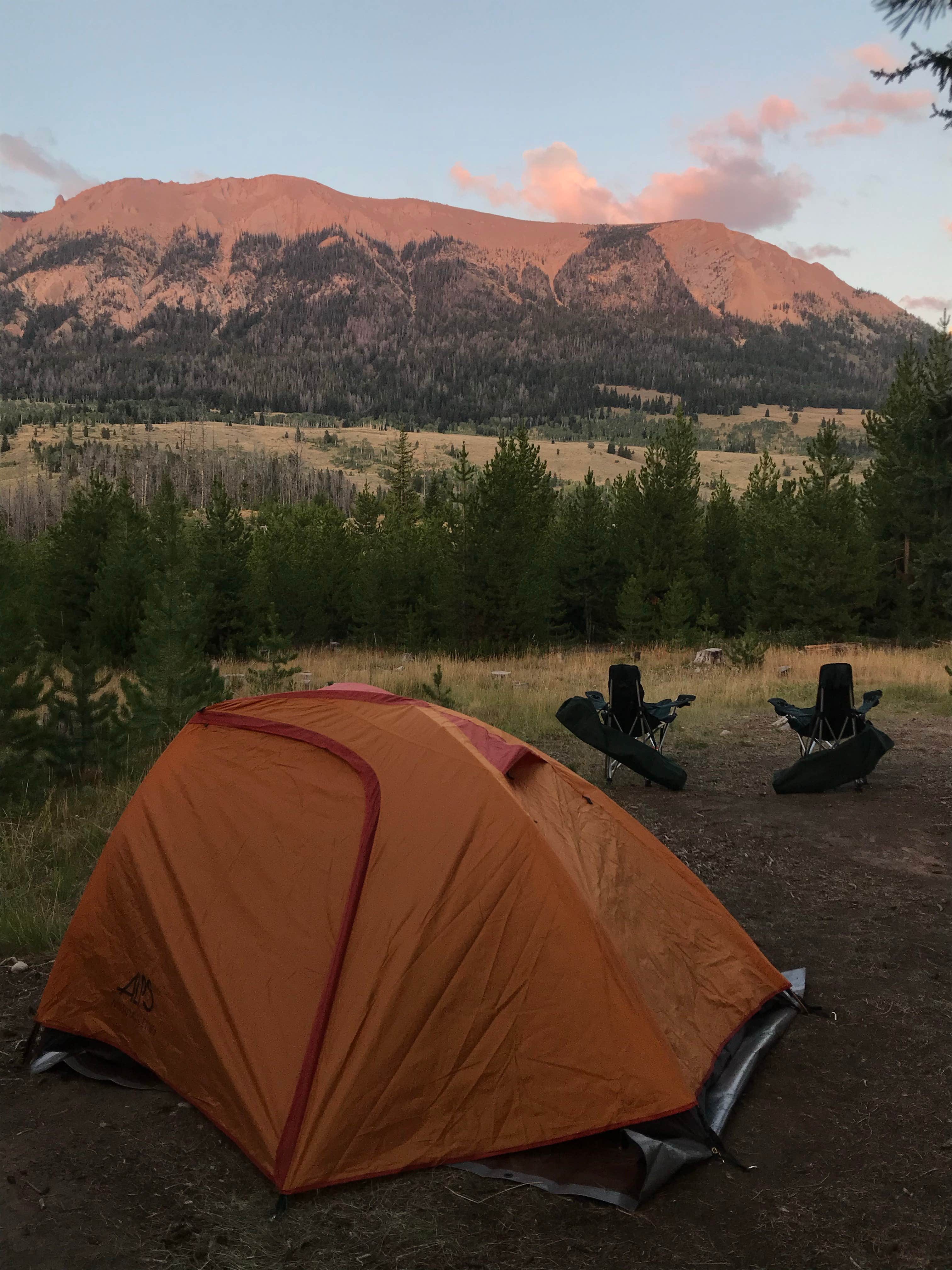 Camper submitted image from Green River Lakes Campground - 4