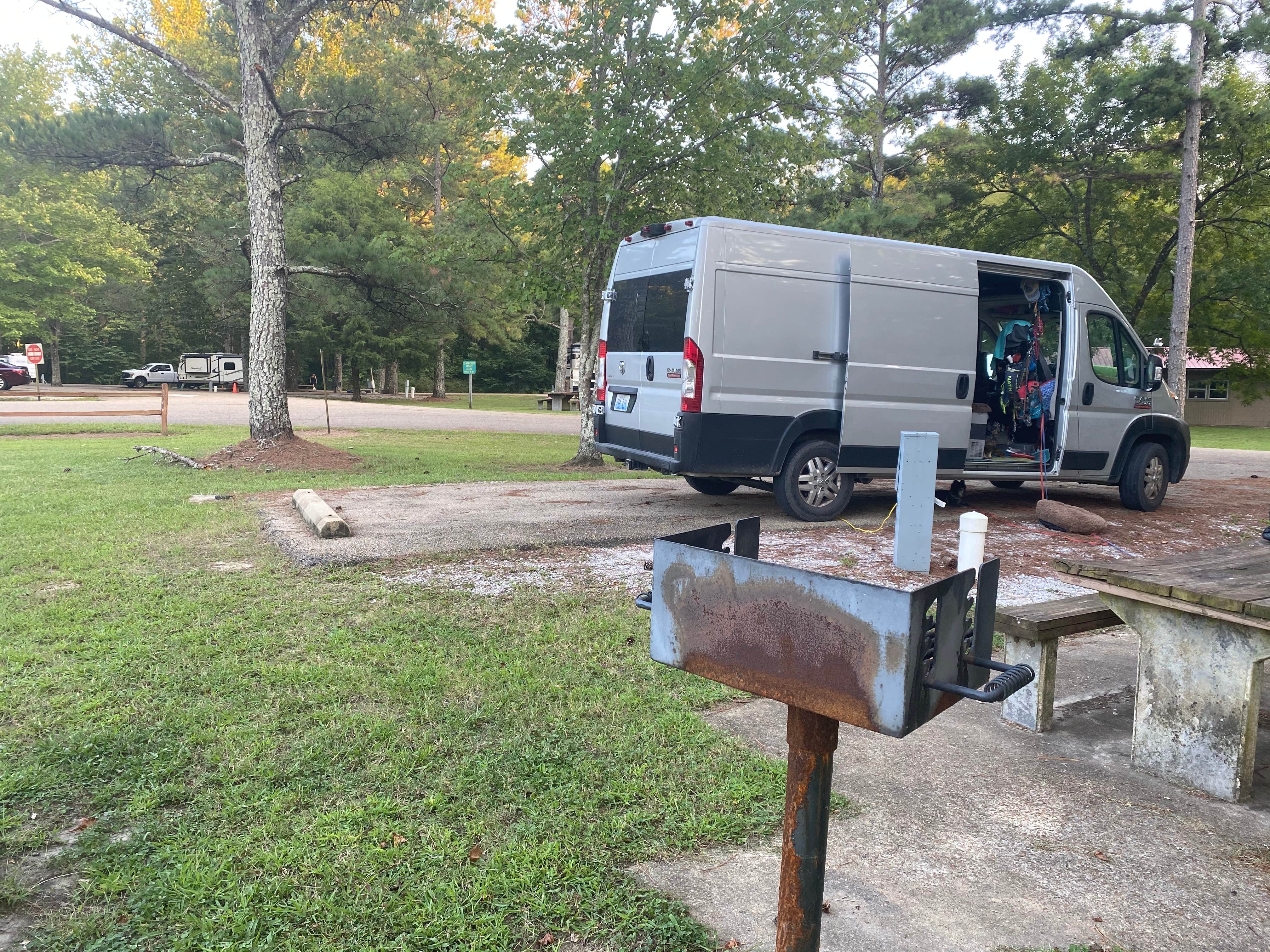 Shelly S.'s photo of rv camping at Tombigbee State Park Campground near Saltillo, MS